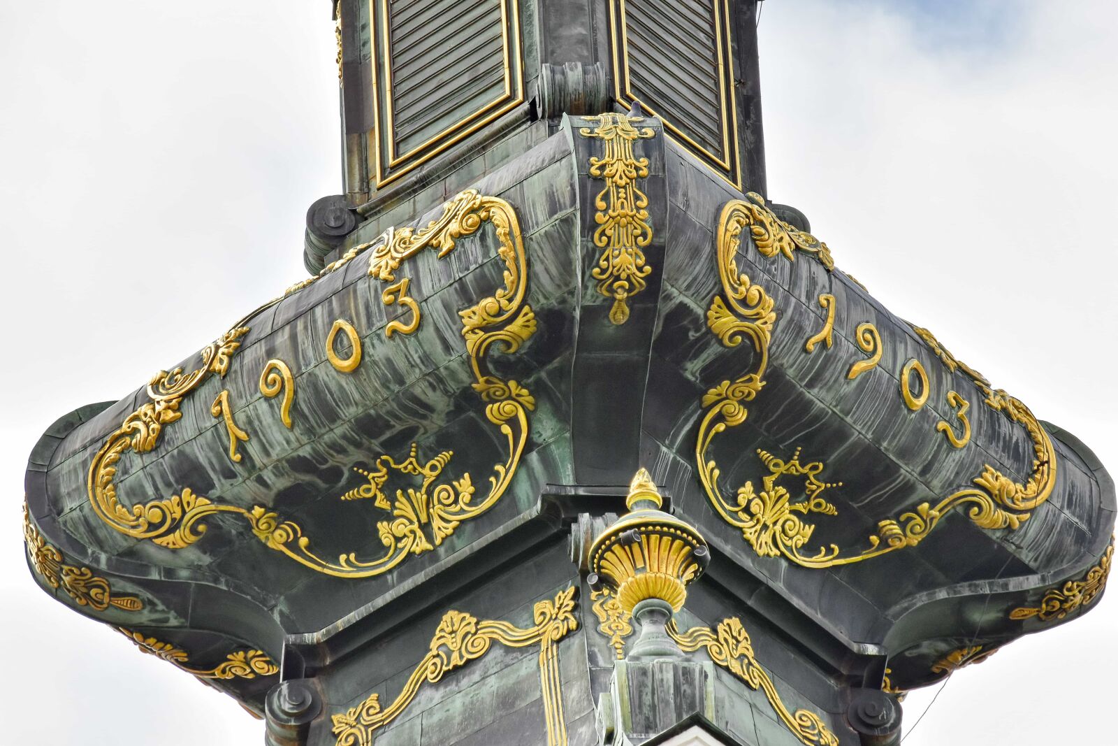 Nikon D5500 sample photo. Church tower, design, gold photography