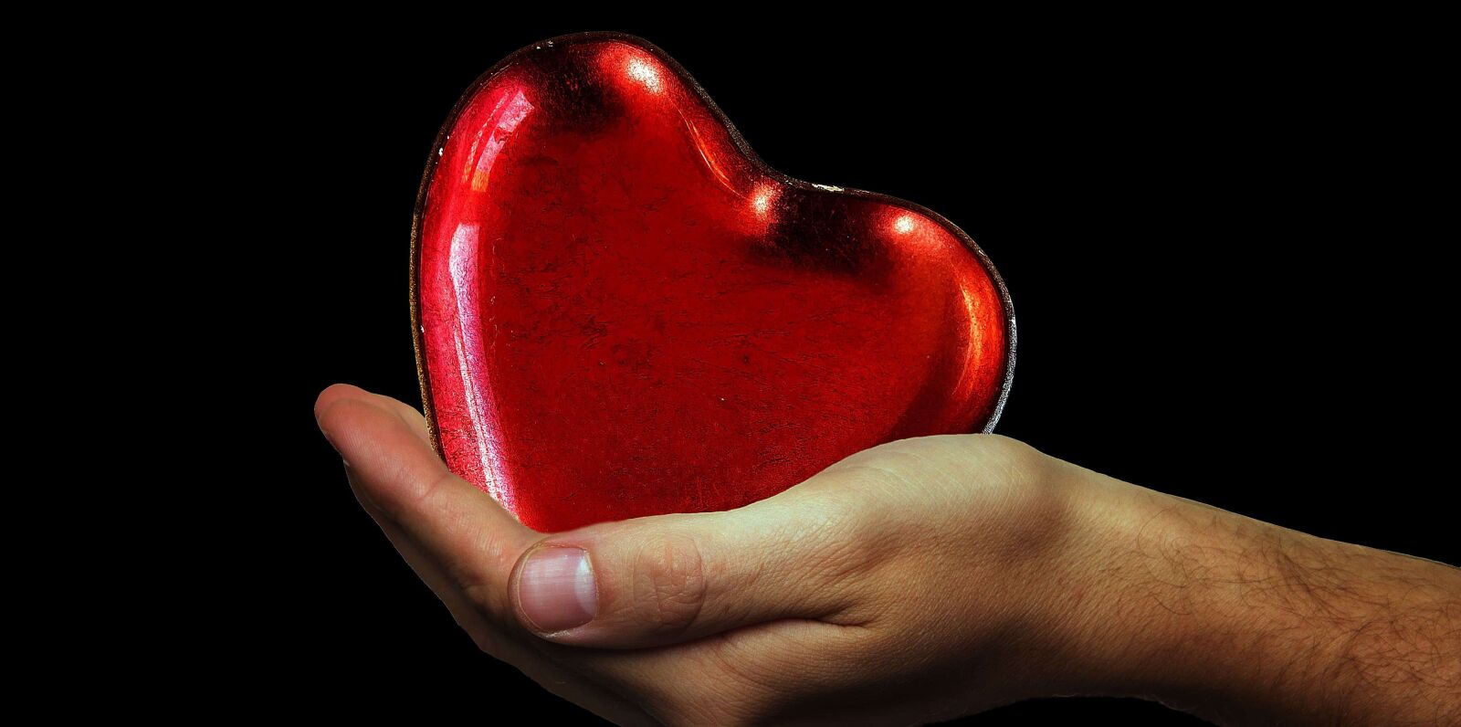 Canon EOS 600D (Rebel EOS T3i / EOS Kiss X5) sample photo. Red heart, hand, person photography