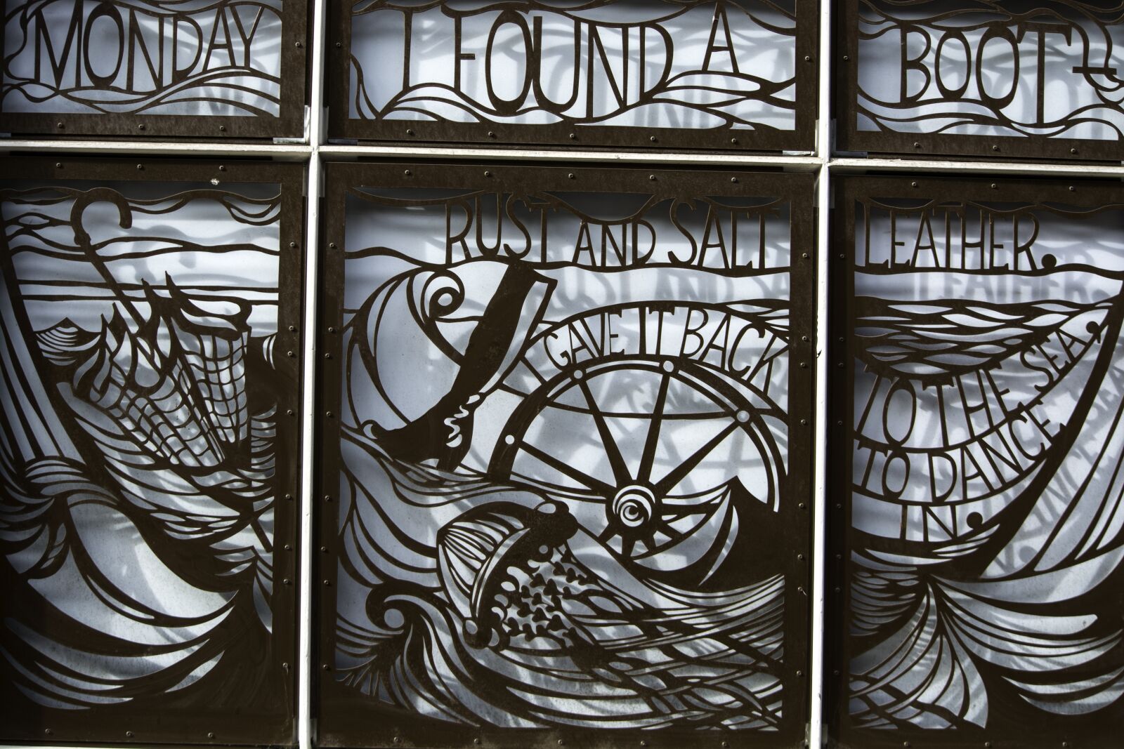 Nikon D5200 sample photo. Monday, wrought-iron, panel photography