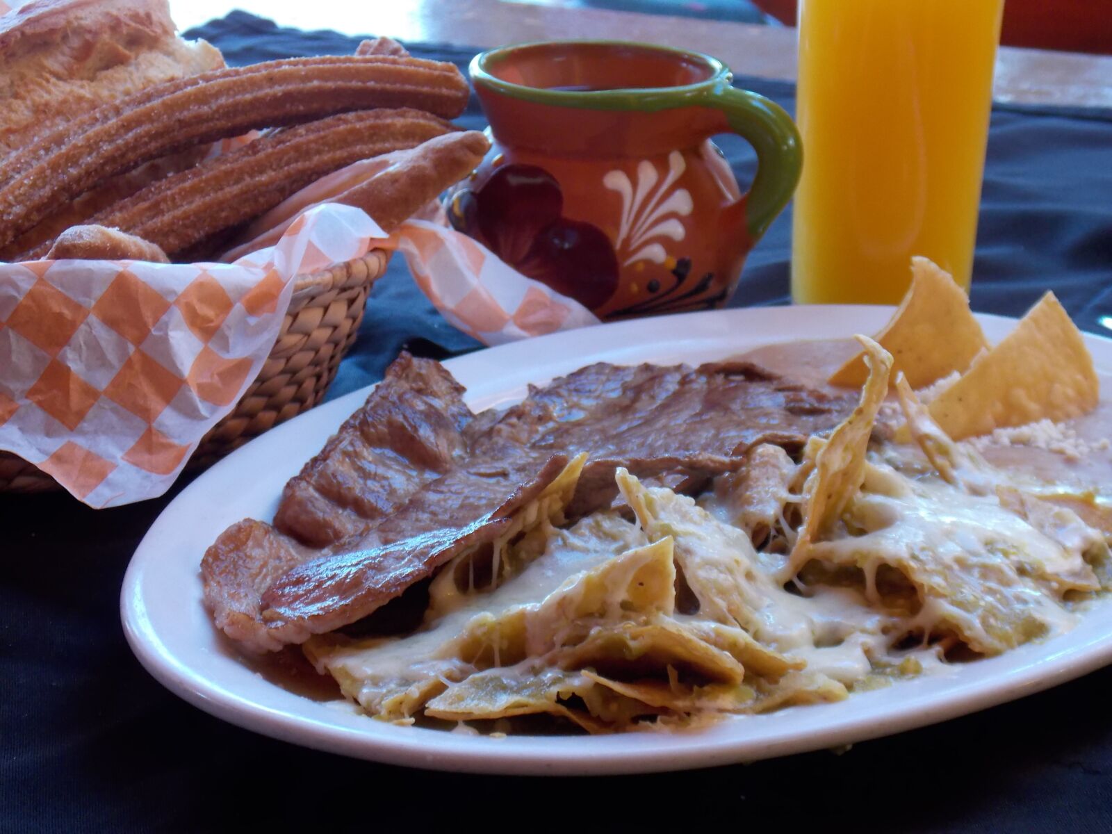 Nikon COOLPIX L320 sample photo. Chilaquiles, mexican food, mexico photography