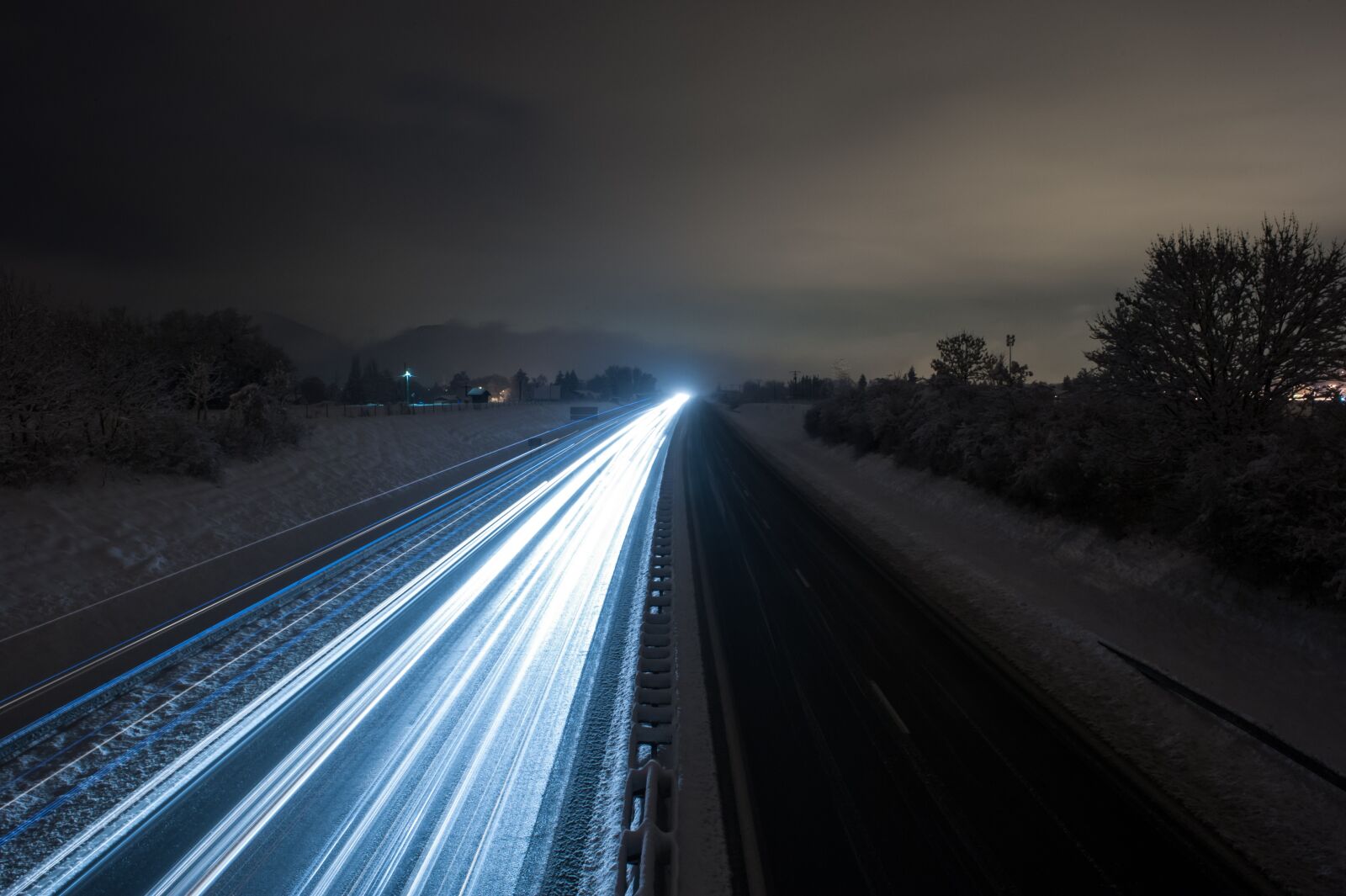 Nikon D700 sample photo. Road, highway, light photography