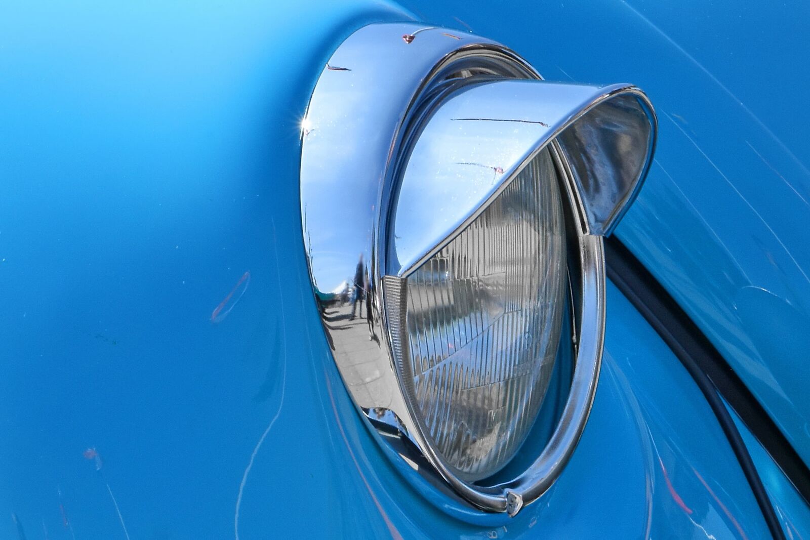 Nikon D5500 sample photo. Headlight, vehicle, car, reflection photography