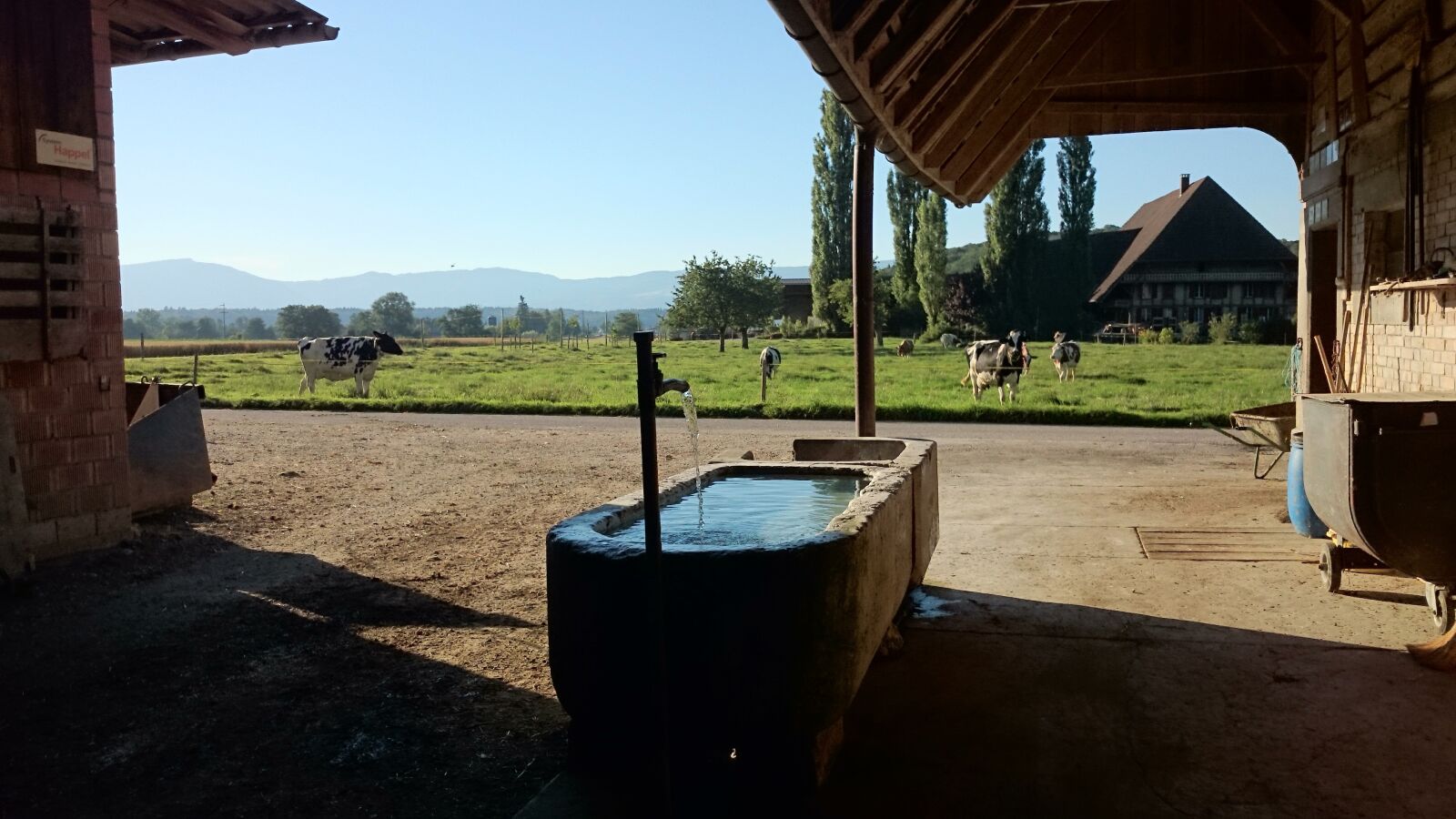 Sony Xperia Z1 Compact sample photo. Fountain, farm, water photography
