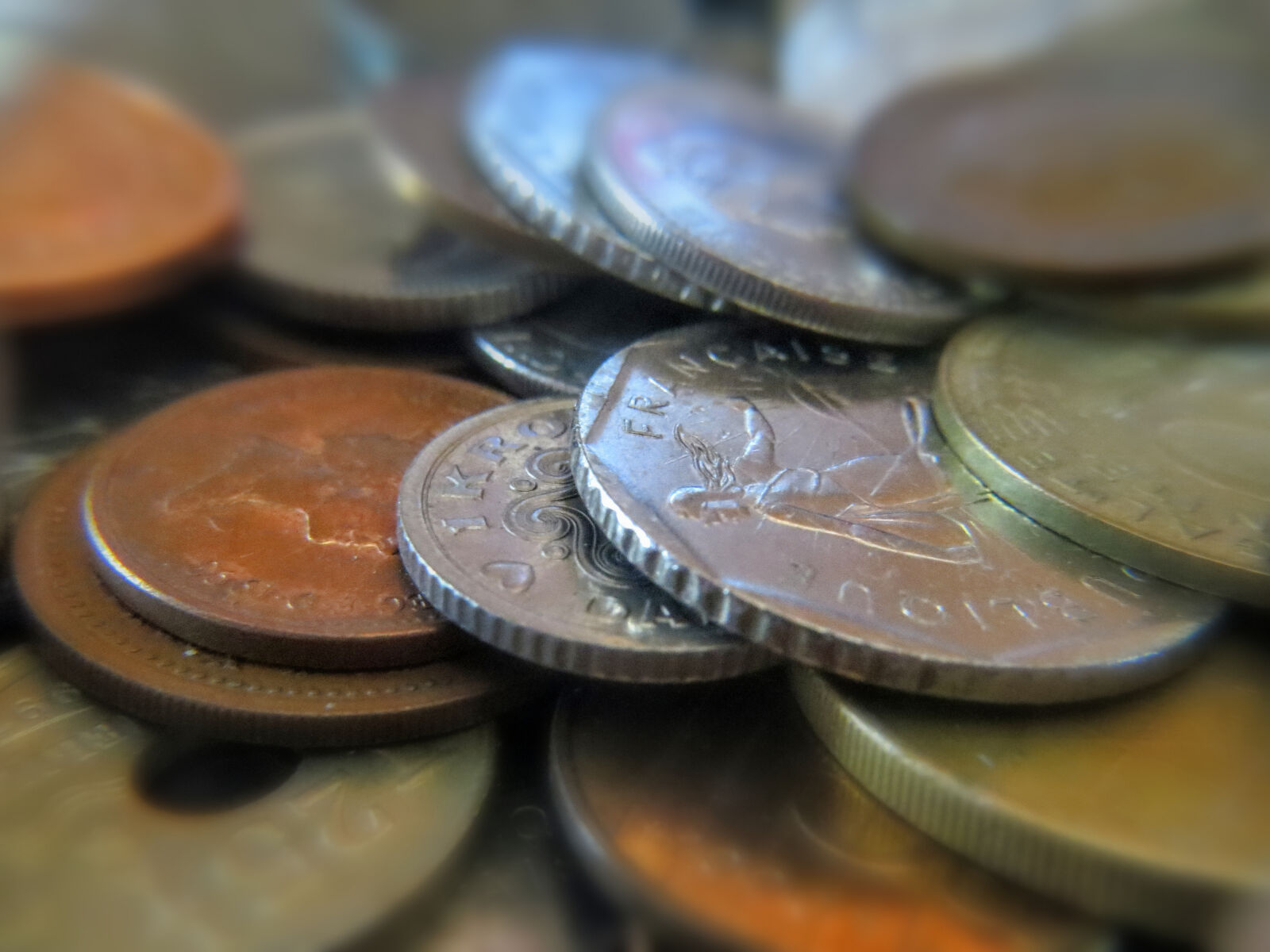 Canon PowerShot SX260 HS sample photo. Coins, countries, money, old photography