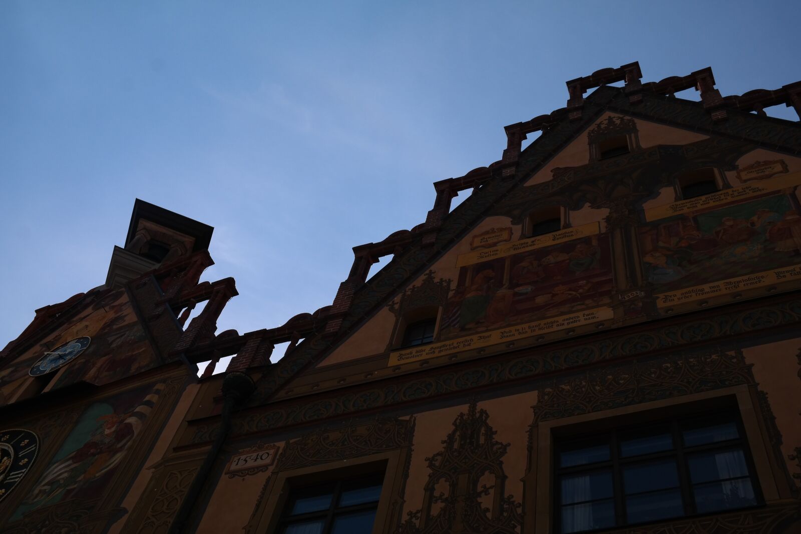 Samsung NX300 sample photo. Town hall, ulm, facade photography