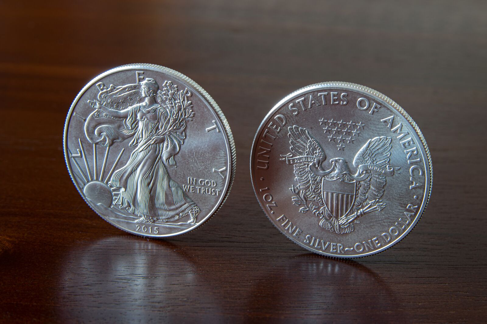 Nikon D5300 sample photo. Silver, coin, currency photography