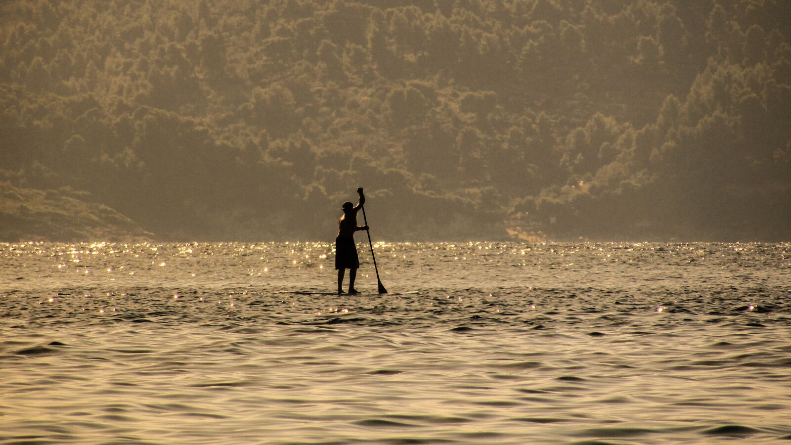 Canon PowerShot SX400 IS sample photo. Paddle board, sea, summer photography