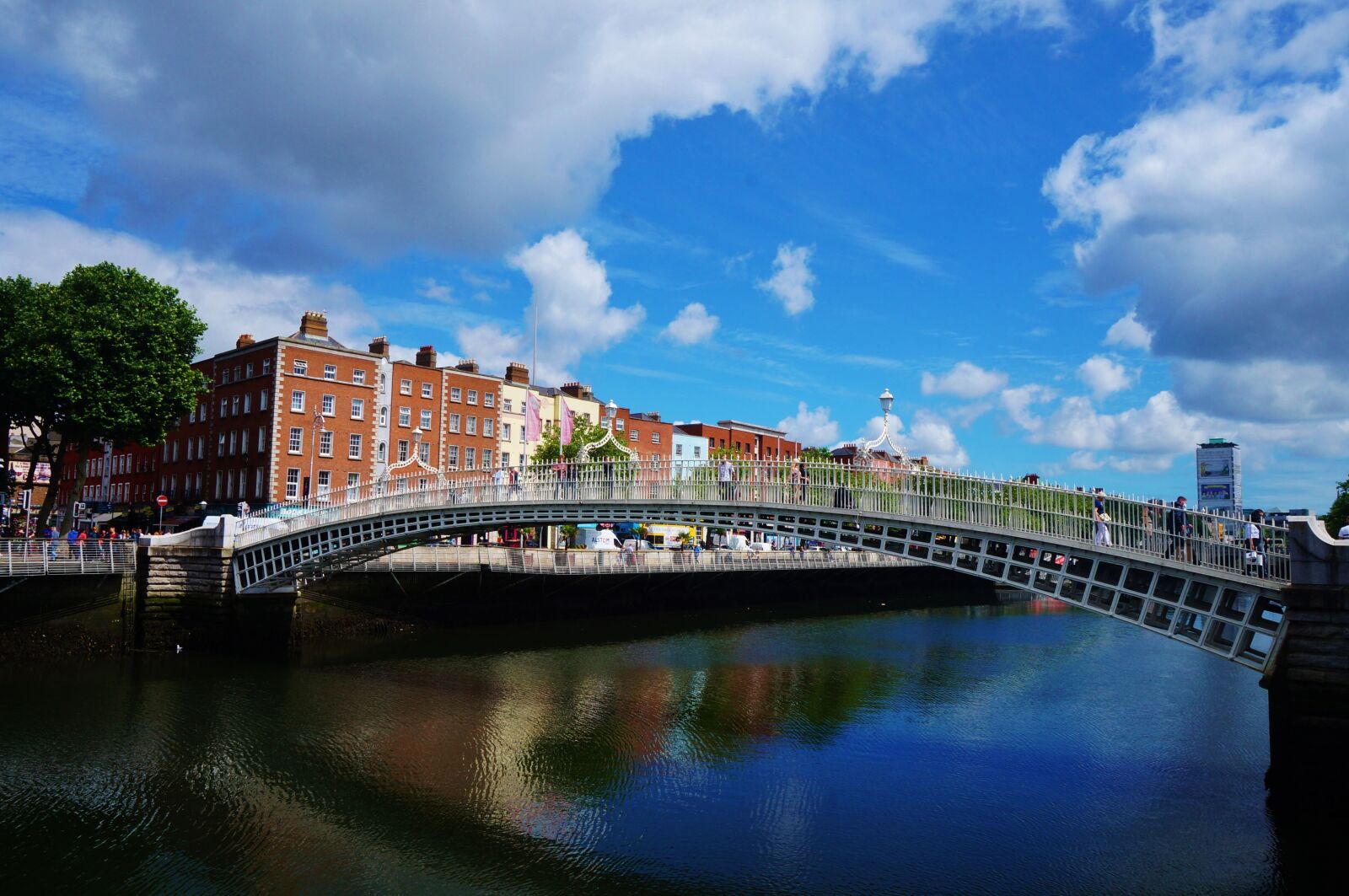 Sony Alpha NEX-3N sample photo. Ireland, dublin, bridge photography