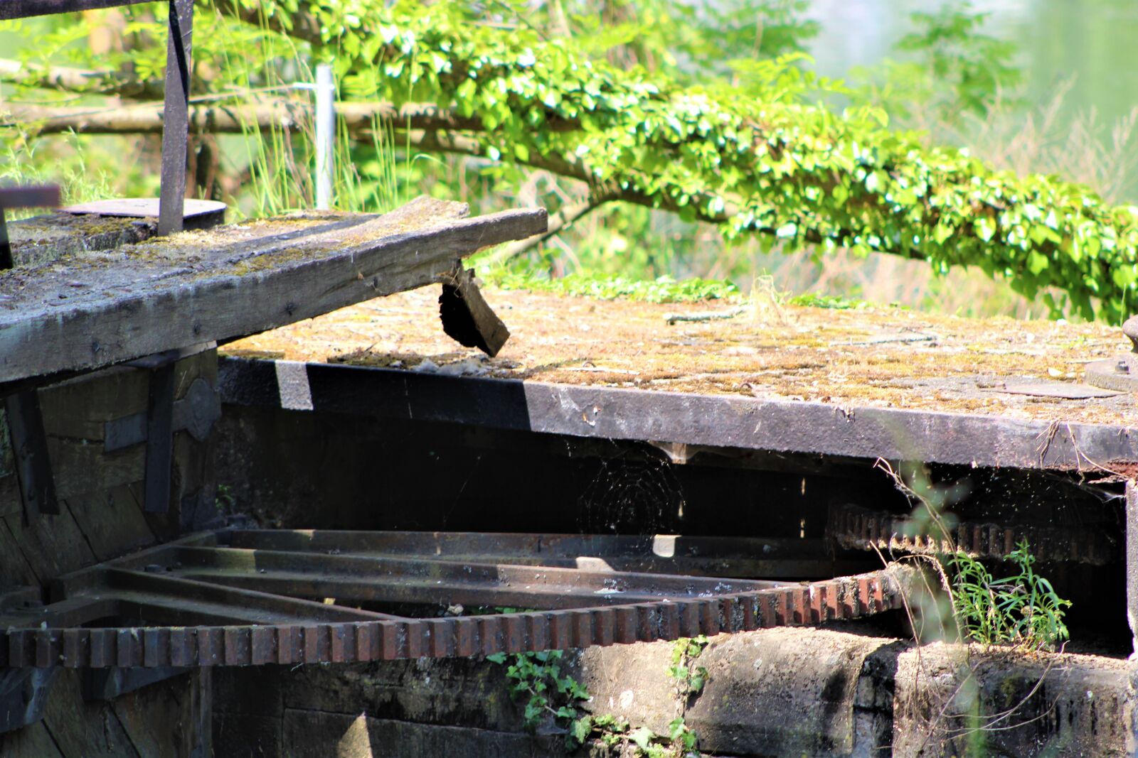 Canon EF75-300mm f/4-5.6 sample photo. Lock, water, river photography
