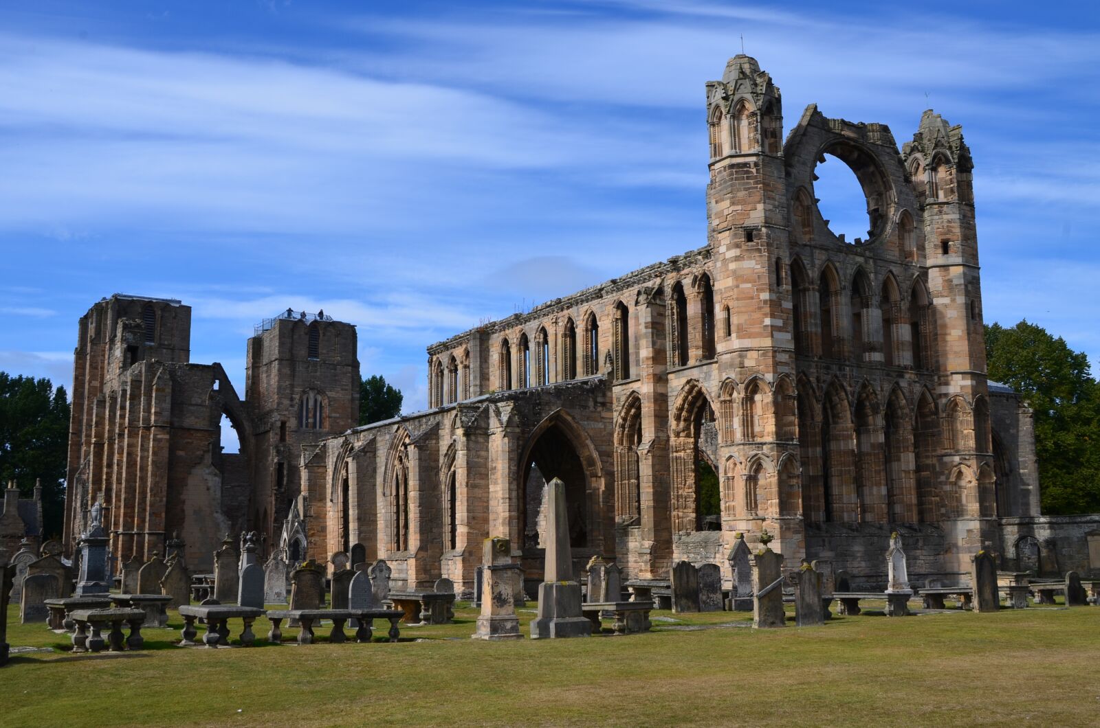 Nikon D5100 sample photo. Elgin cathedral, elgin, cathedral photography