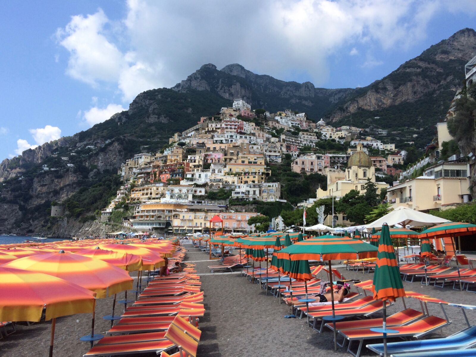 iPhone 5s back camera 4.12mm f/2.2 sample photo. Positano, amalfi coast, italy photography