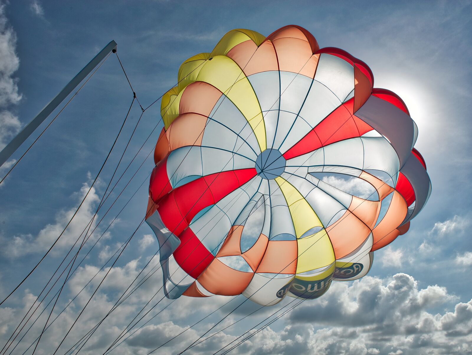 Nikon D800 sample photo. Parasol, parachute, activities photography
