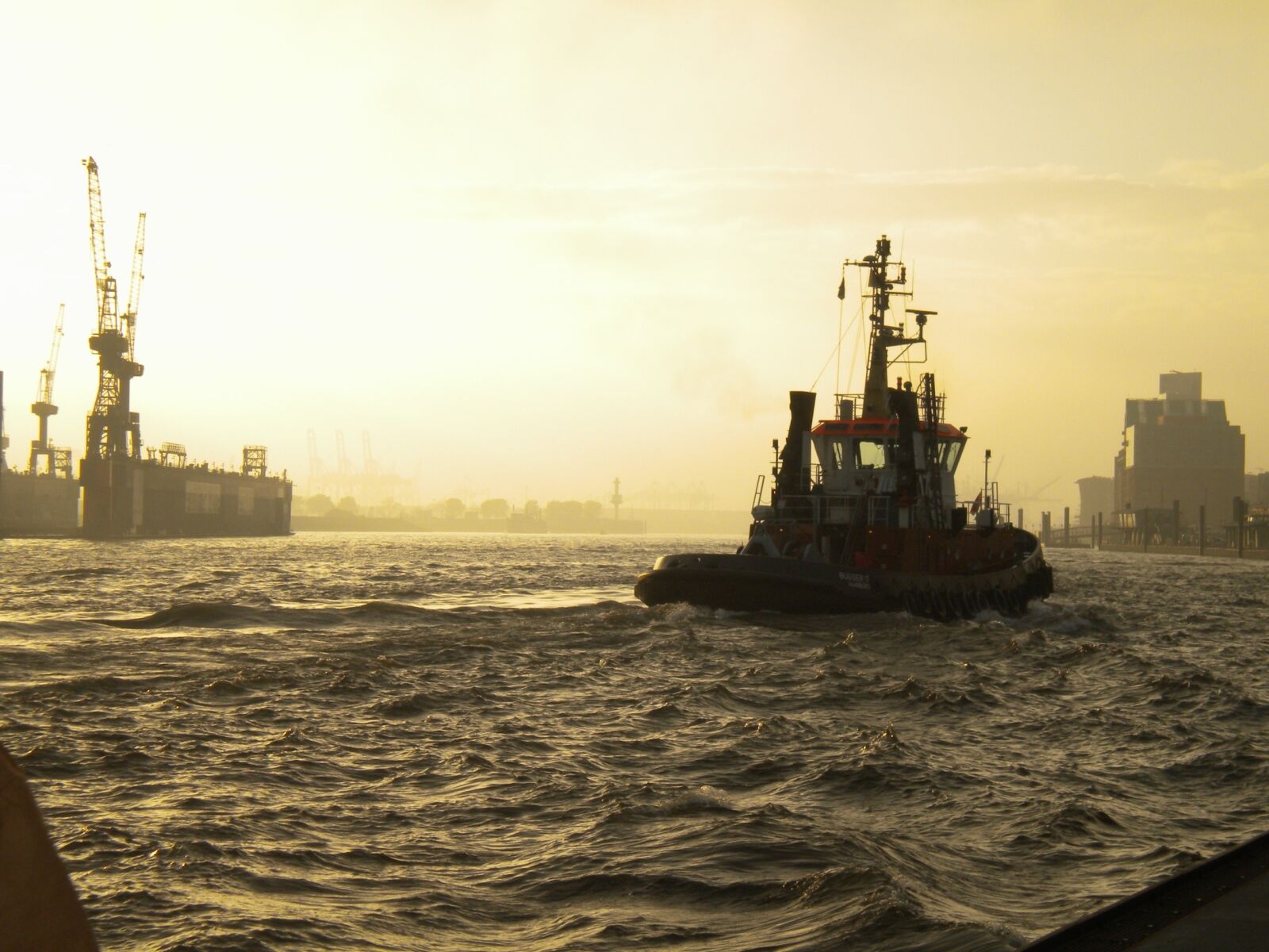 Nikon Coolpix S220 sample photo. Hamburg, port, twilight photography