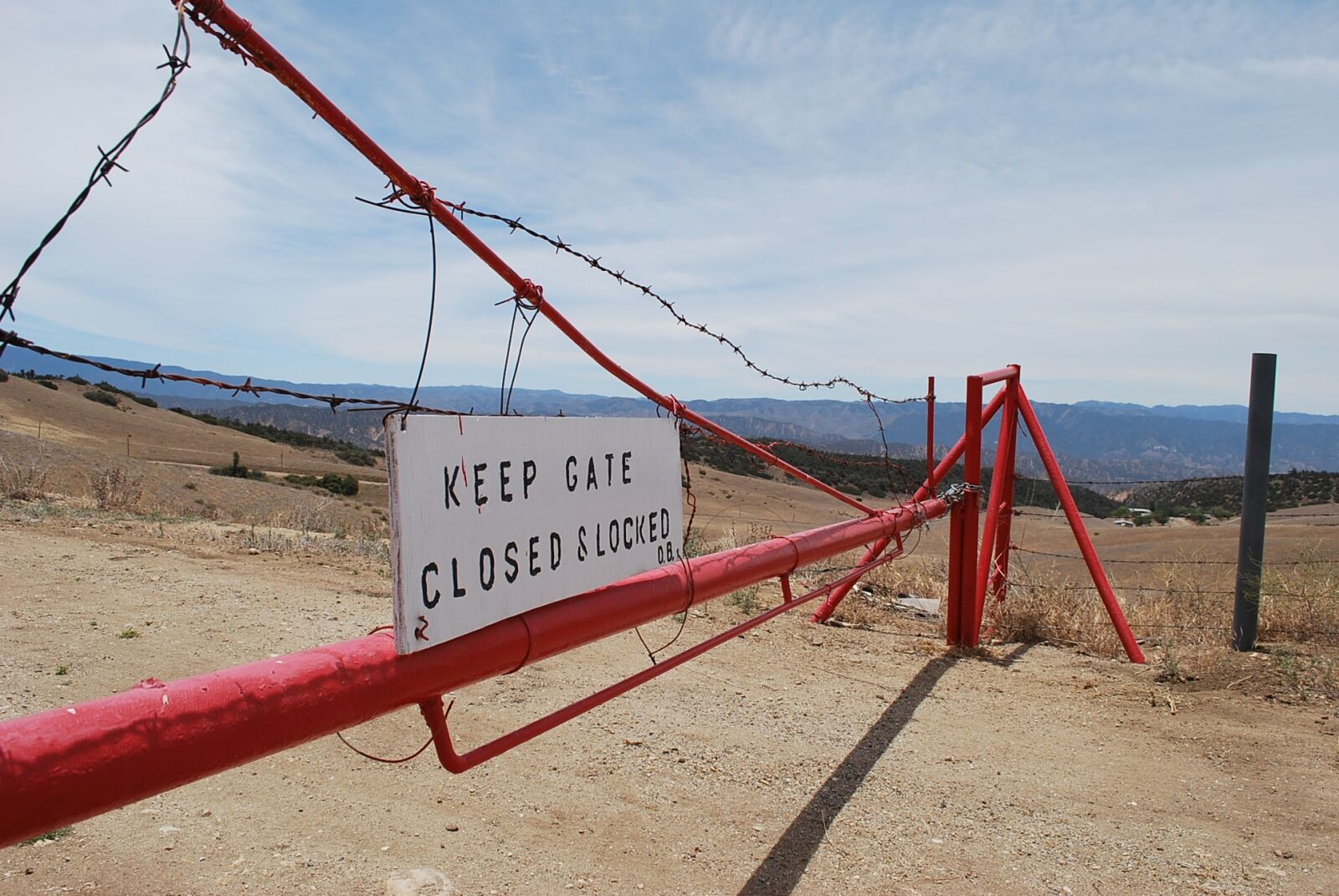 Nikon D60 sample photo. Keep out, closed, no photography