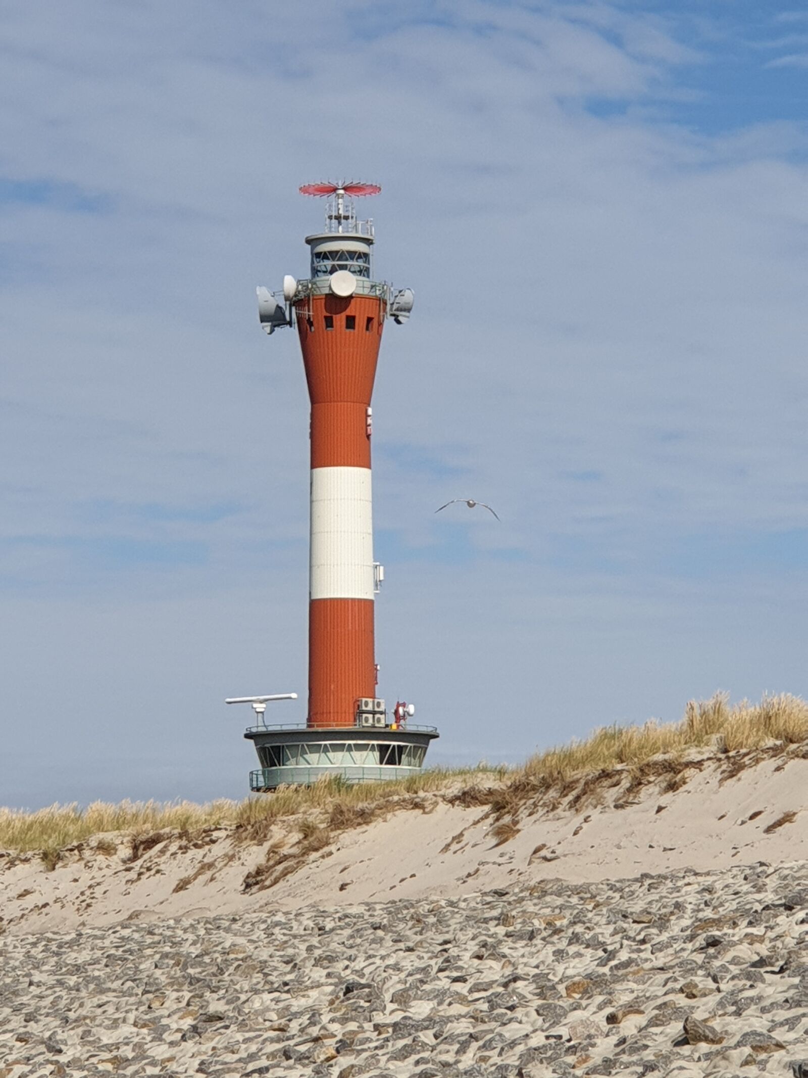 Samsung Galaxy S9+ sample photo. Lighthouse, red lighthouse, wangerooge photography
