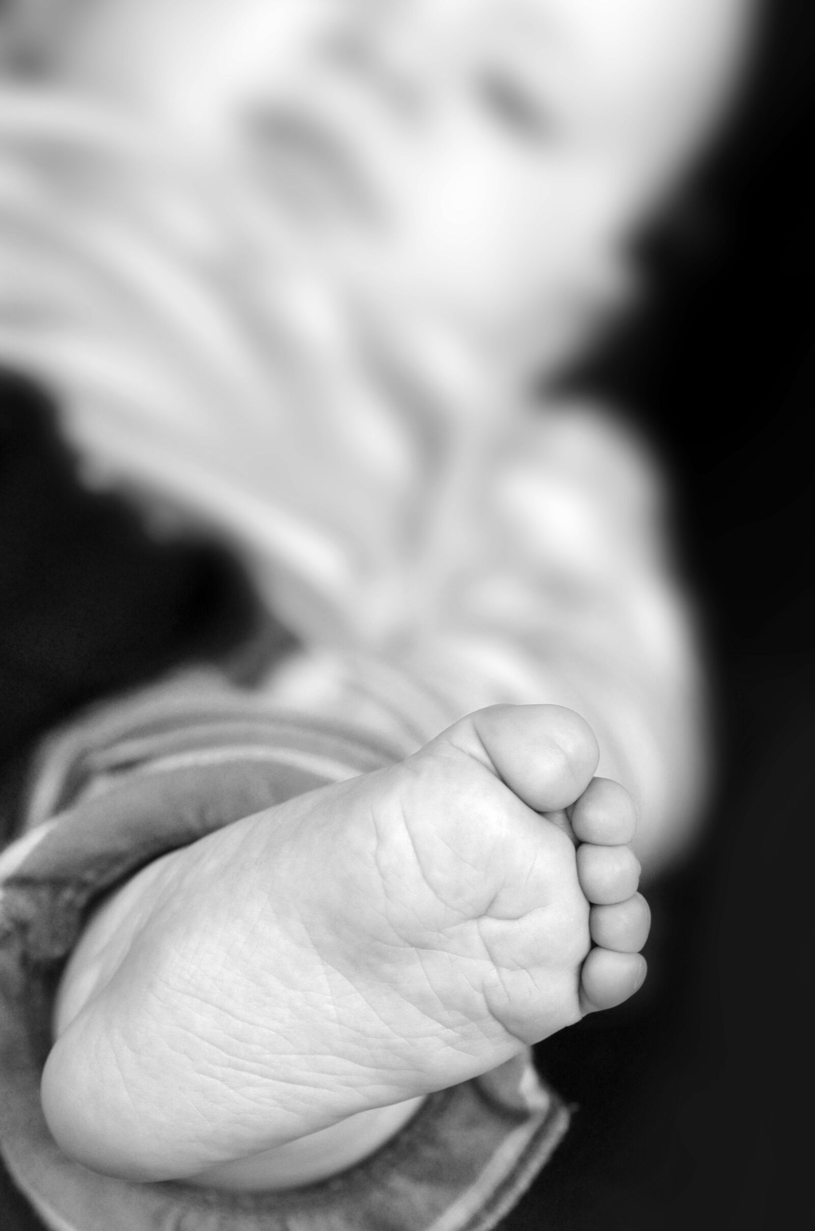 Nikon D7000 sample photo. Foot, baby, feet photography
