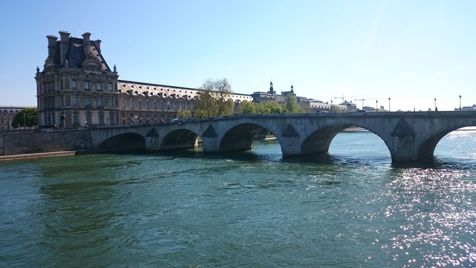 Sony Xperia Z2 sample photo. Sena, louvre, bridge photography