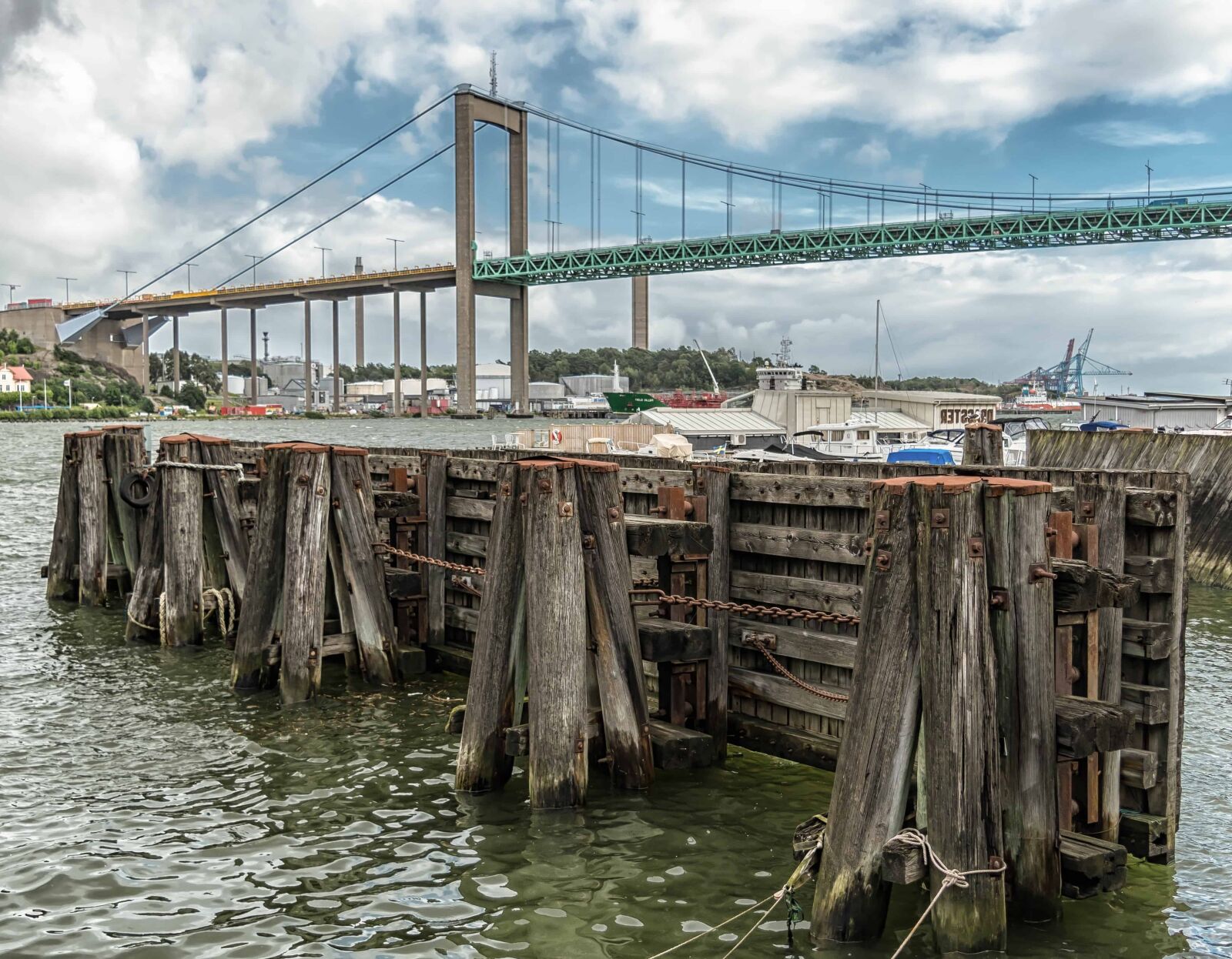 Nikon D3300 sample photo. Pier, sea, bridge, river photography