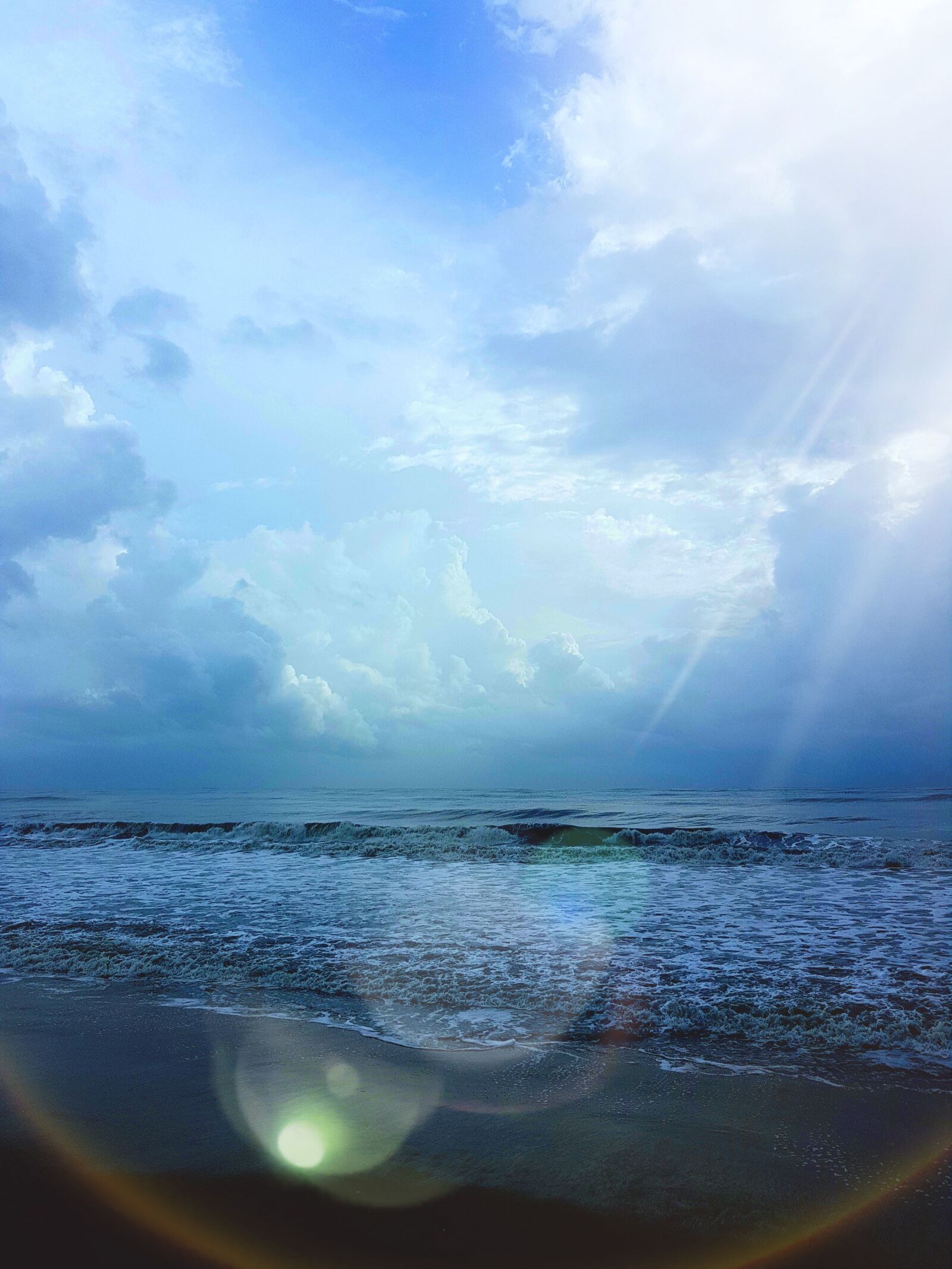 Samsung Galaxy S7 Edge sample photo. Beach, waves, calm photography