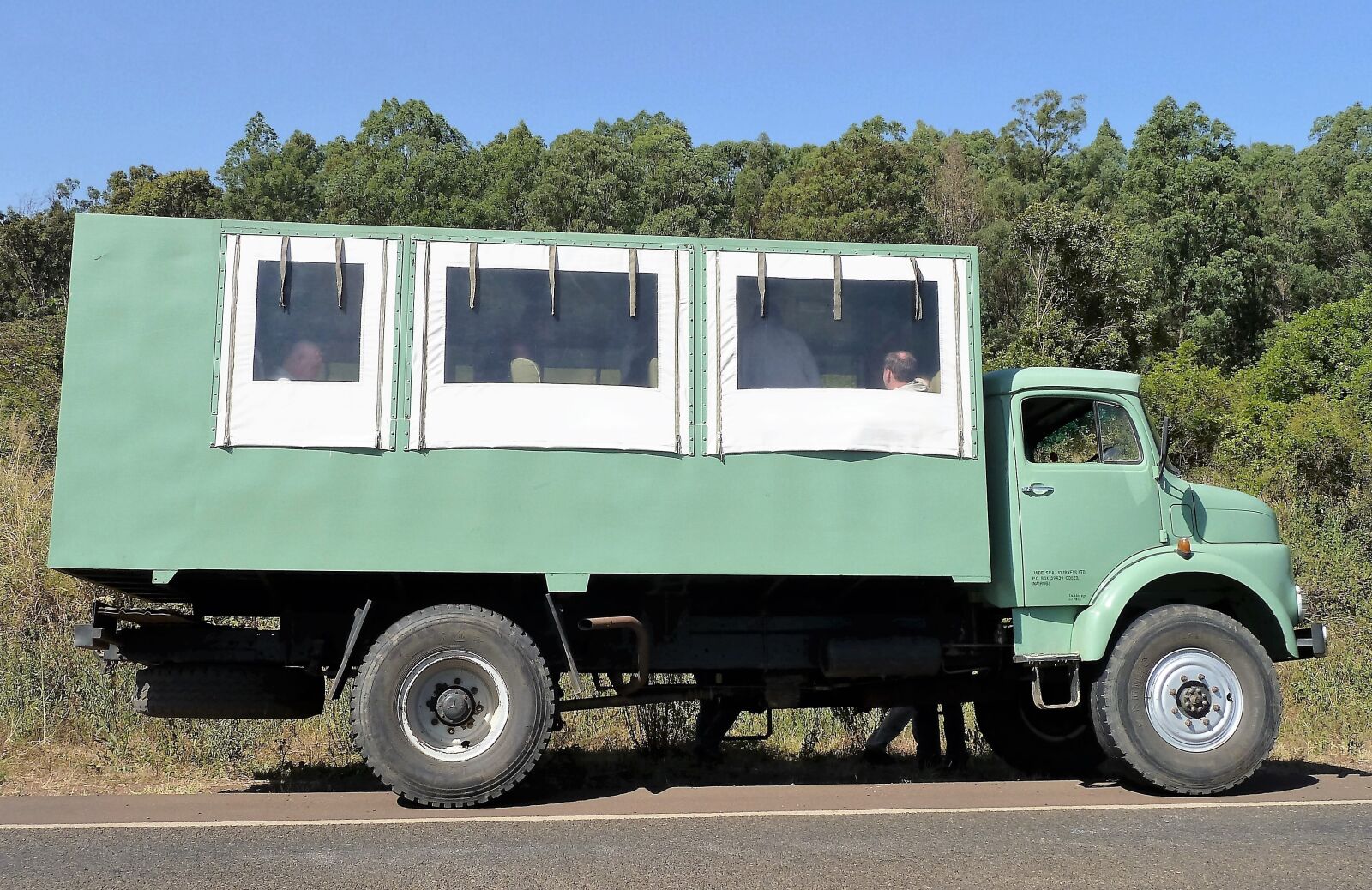 Panasonic Lumix DMC-ZS5 (Lumix DMC-TZ8) sample photo. Transport, jeep, safari photography
