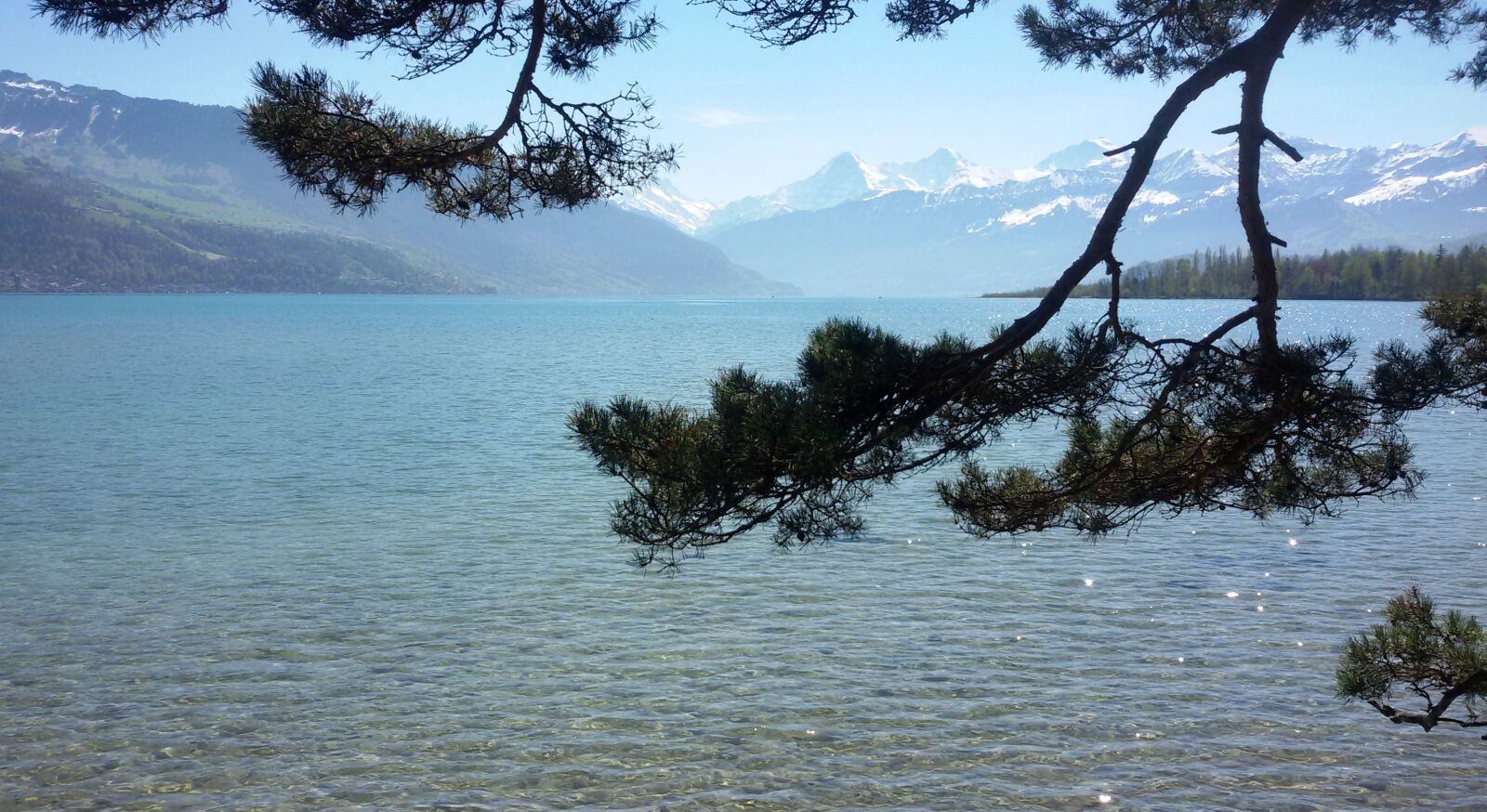 Samsung Galaxy S3 Neo sample photo. Switzerland, lake, thun photography