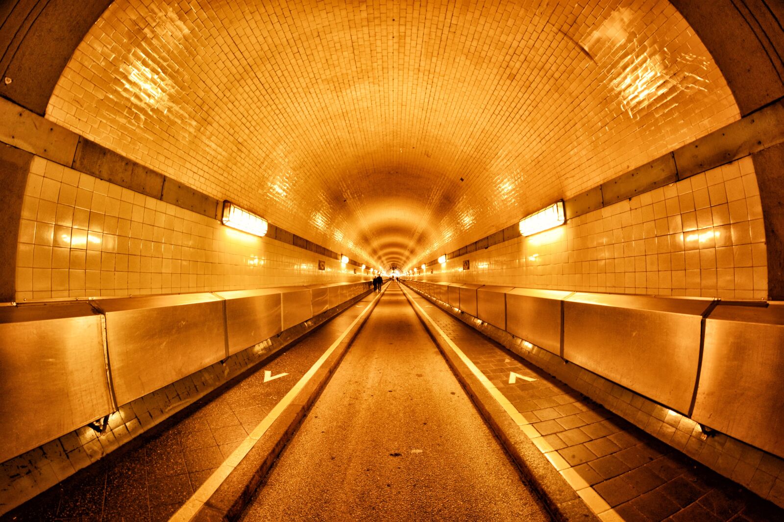 Nikon D7100 sample photo. Elbe tunnel, hamburg, tunnel photography