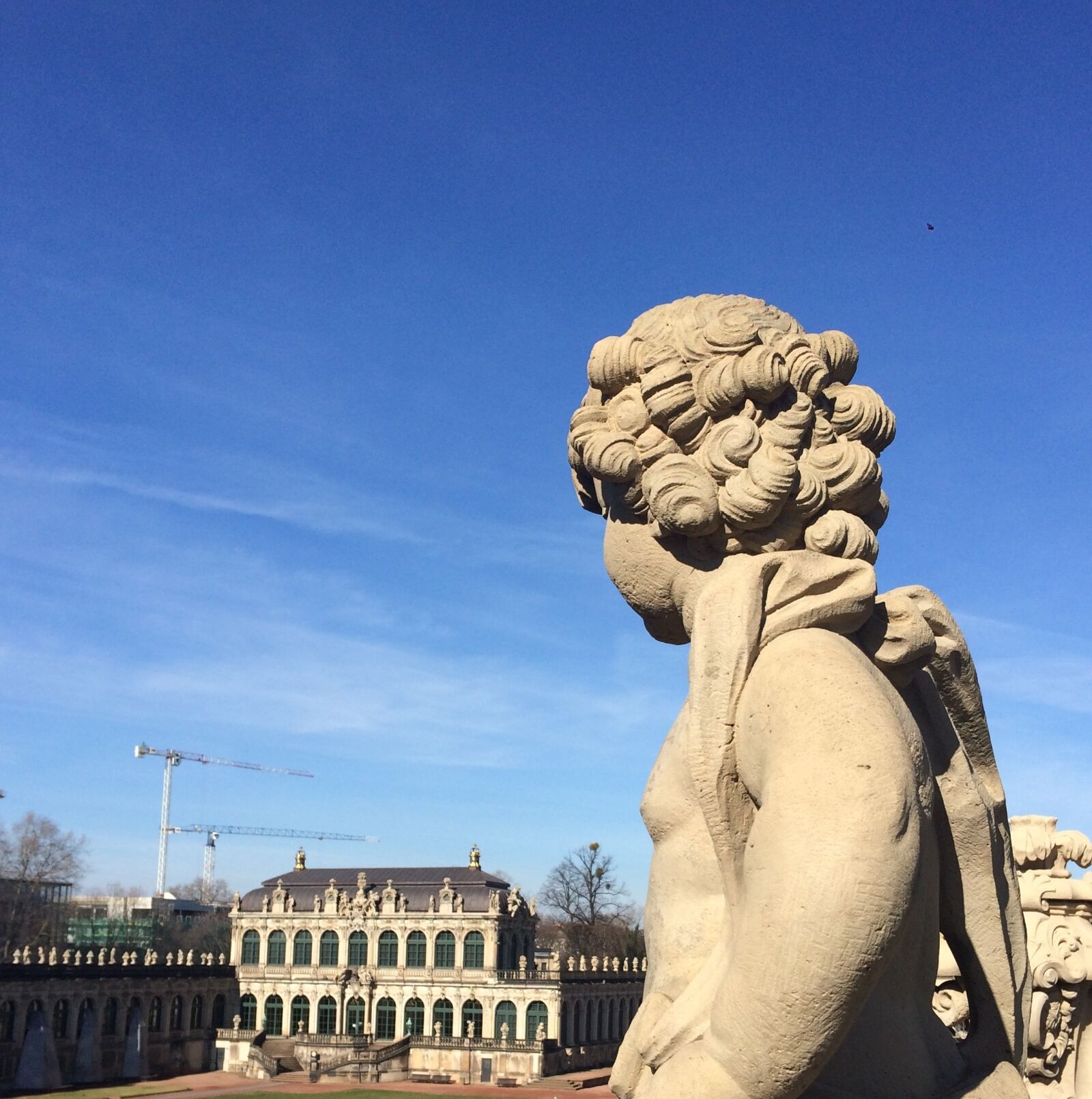 Apple iPhone 5s sample photo. Angel, statue, view photography