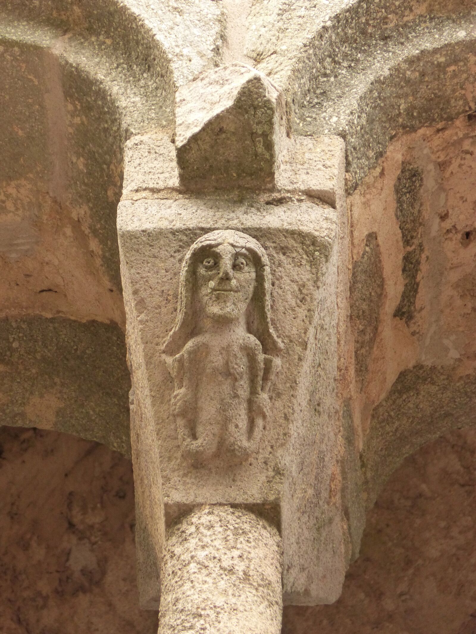 Panasonic DMC-FZ62 sample photo. Siren, capital, romanesque photography