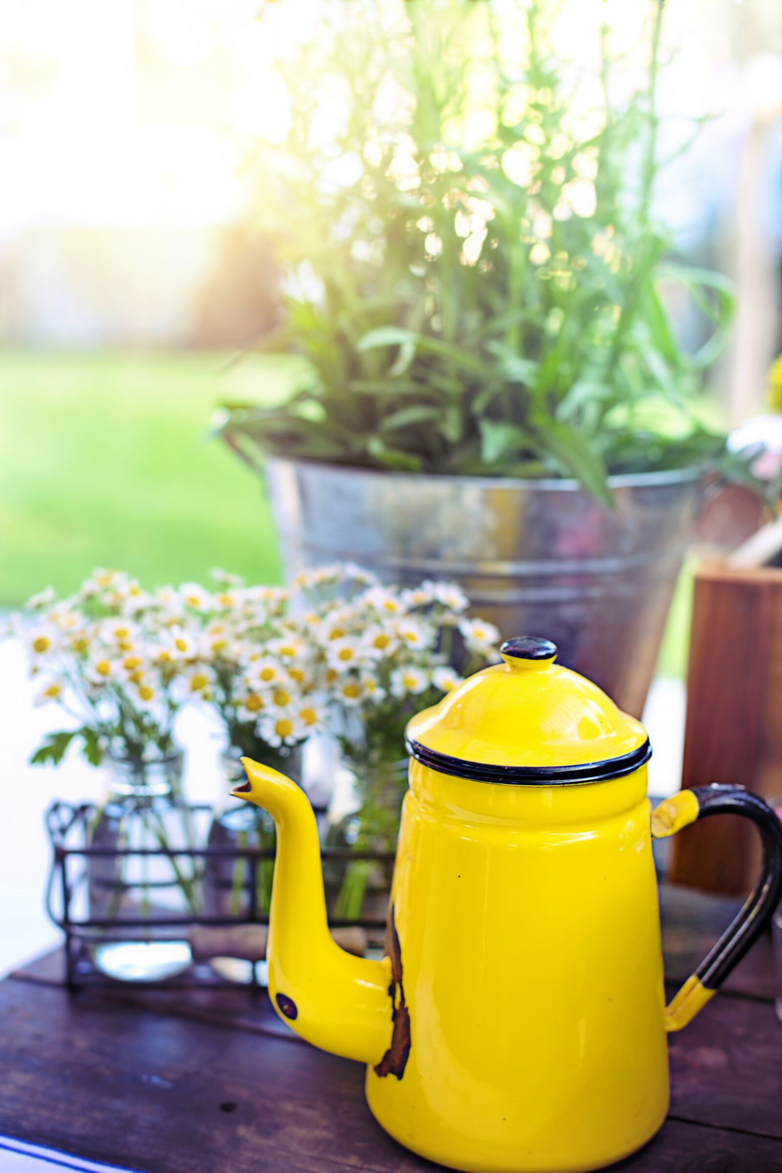 Canon EF 50mm F1.4 USM sample photo. Coffee pot, tea pot photography