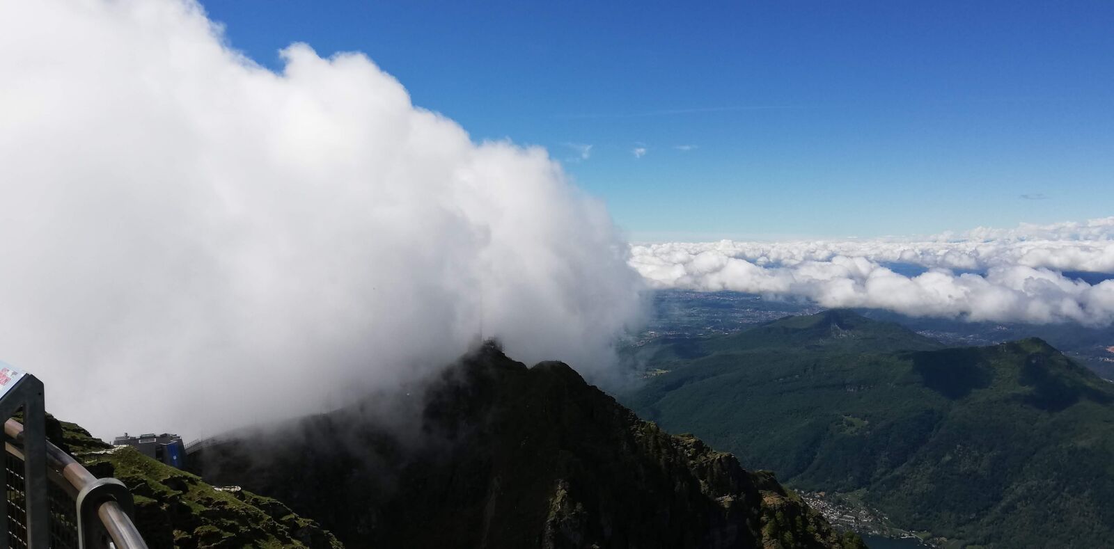 HUAWEI P20 lite sample photo. Clouds, mountain, heaps photography