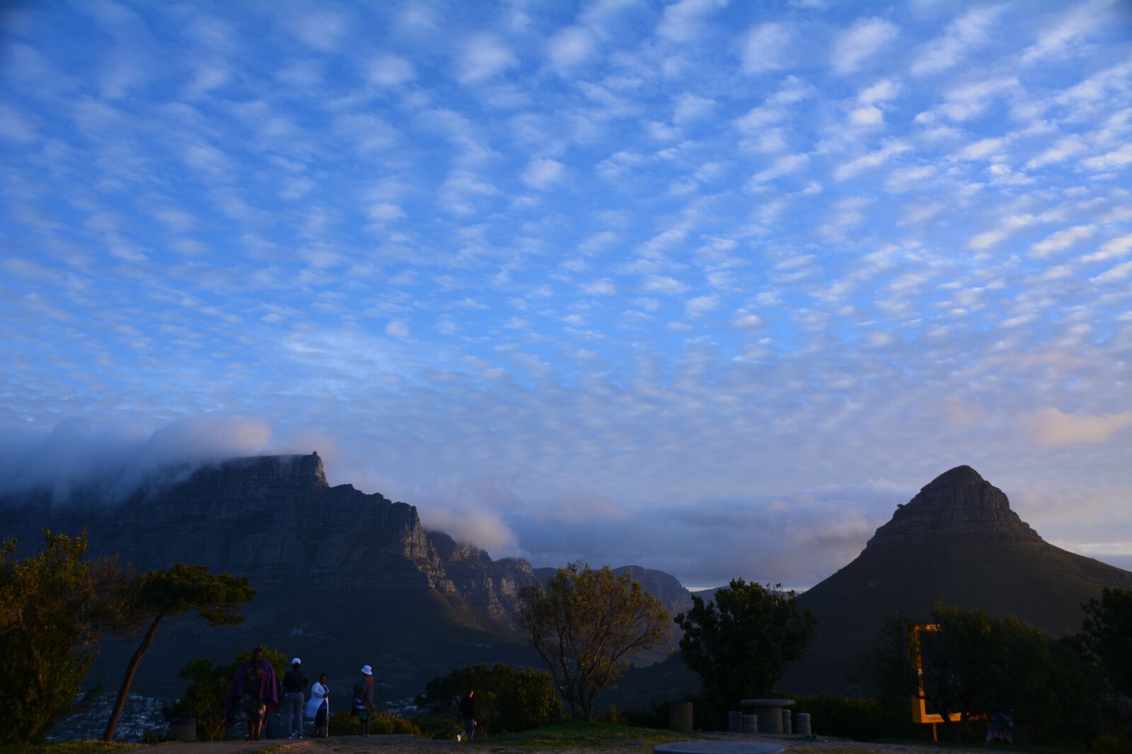 Nikon D7100 sample photo. Cape town, clouds, mood photography