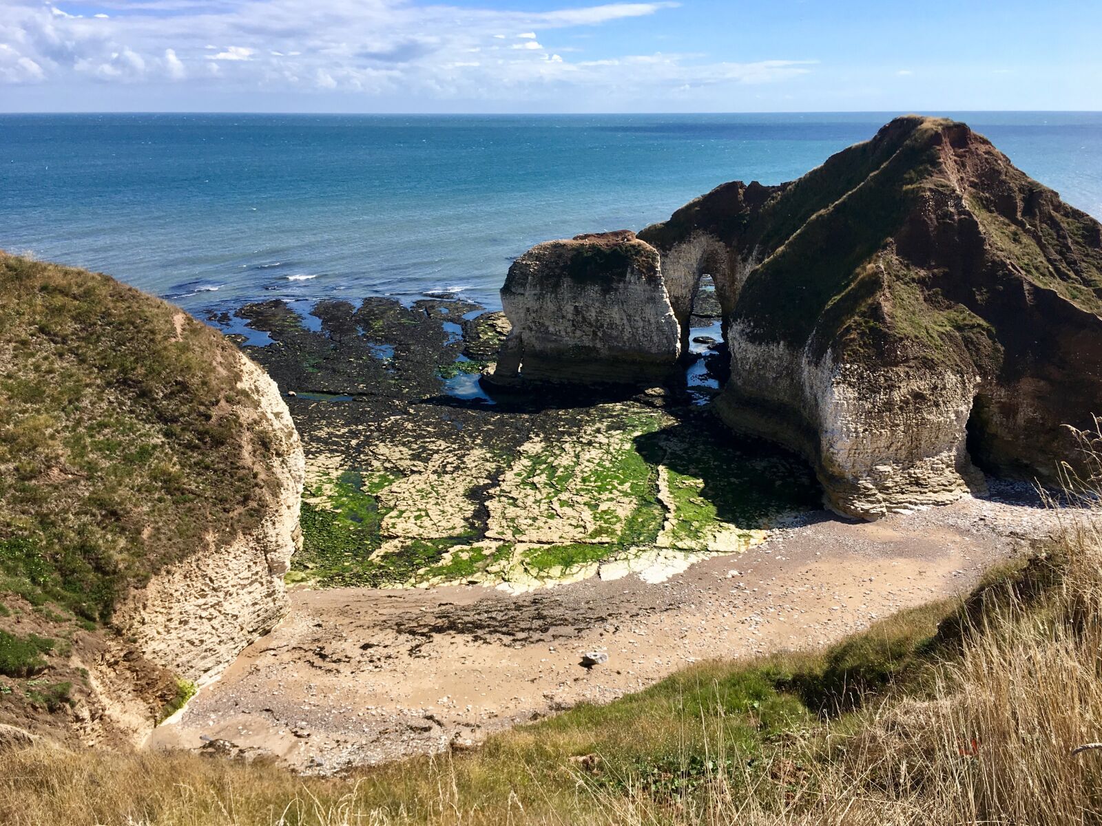 iPhone SE back camera 4.15mm f/2.2 sample photo. Flamborough, sea, seascape photography