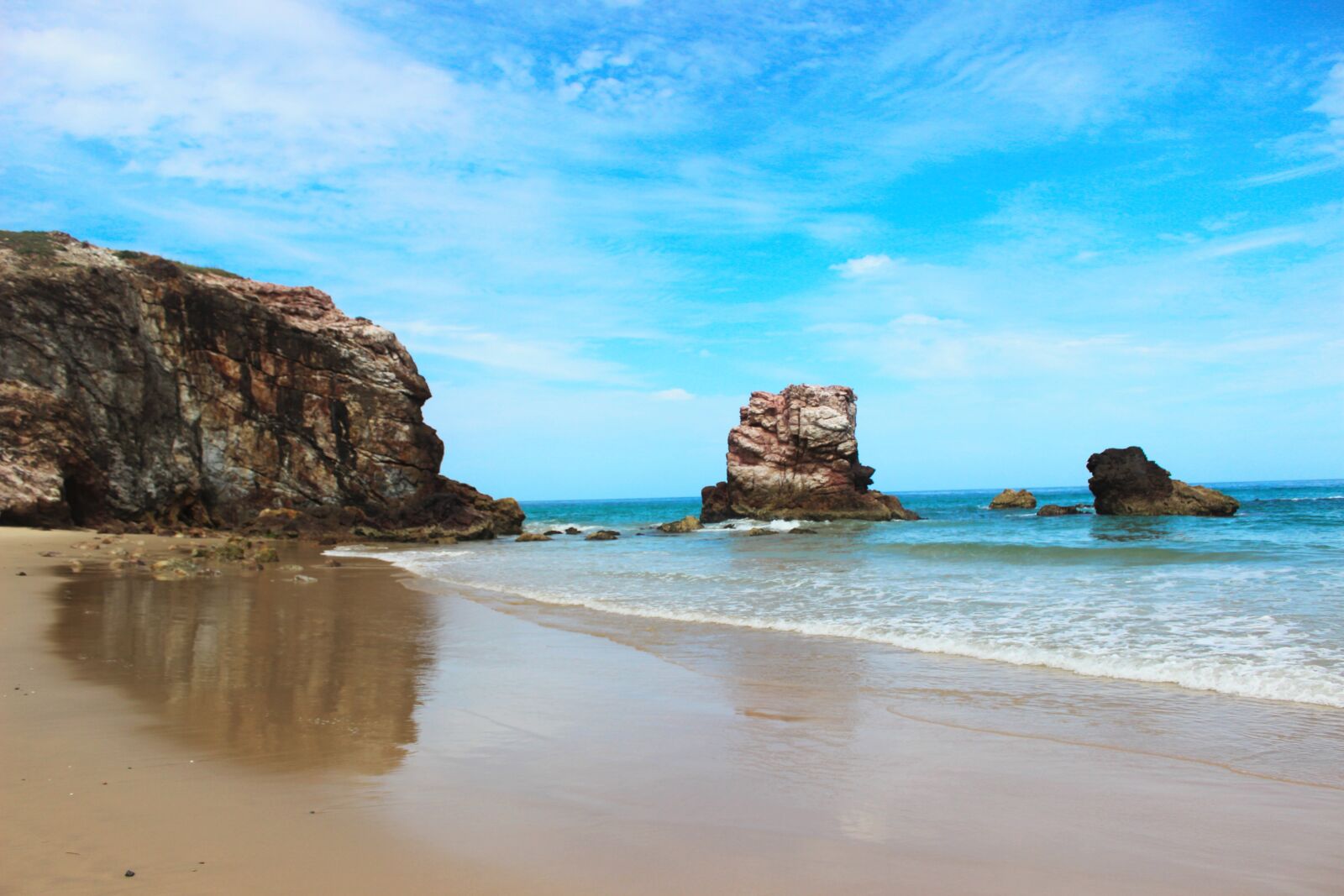 Canon EOS 600D (Rebel EOS T3i / EOS Kiss X5) sample photo. Ocean, rock, landscape photography