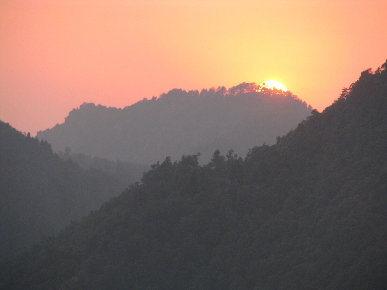 Canon POWERSHOT S5 IS sample photo. Orange, sky, sunset photography