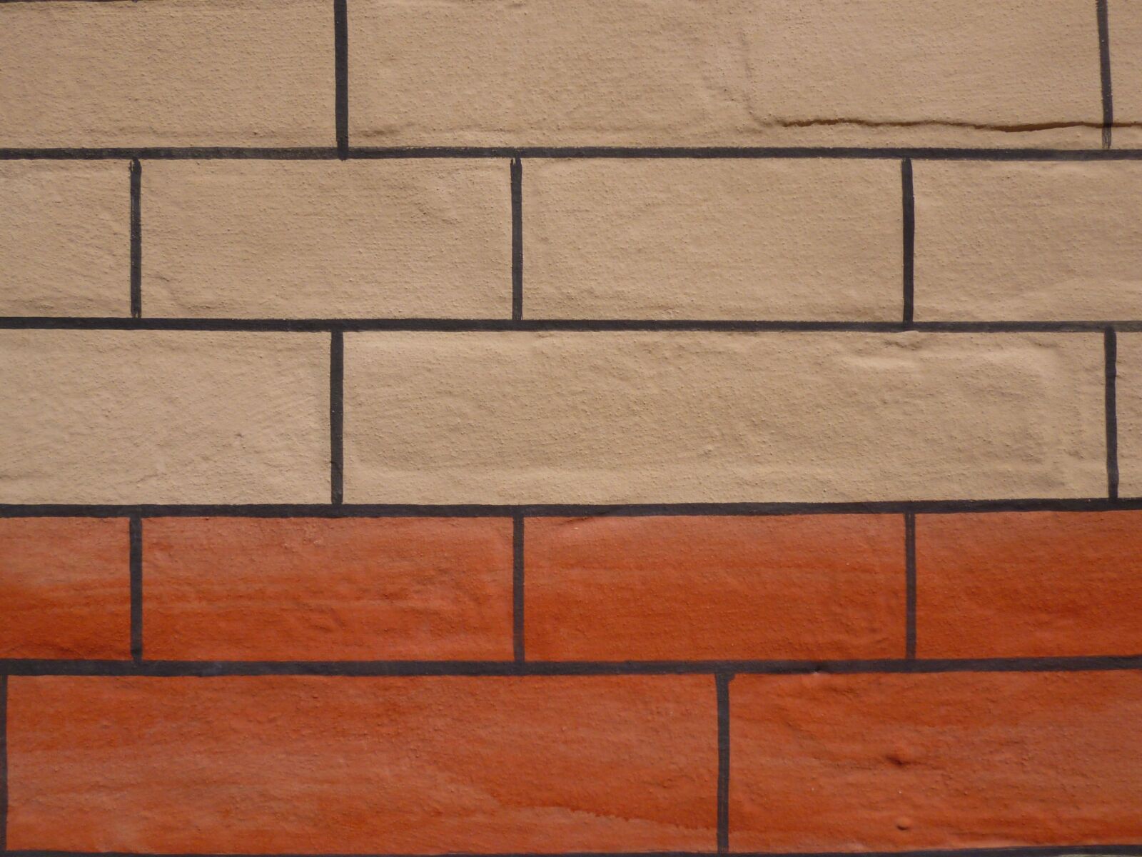 Panasonic DMC-FS16 sample photo. Wall, brick, painting photography