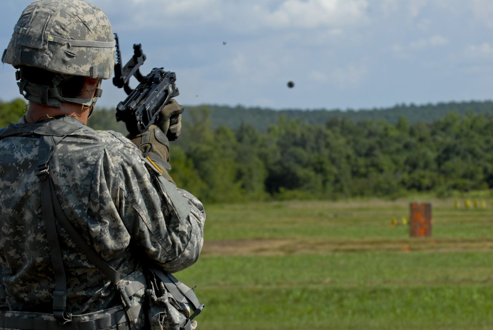Nikon D200 sample photo. Grenade launcher, army, united photography