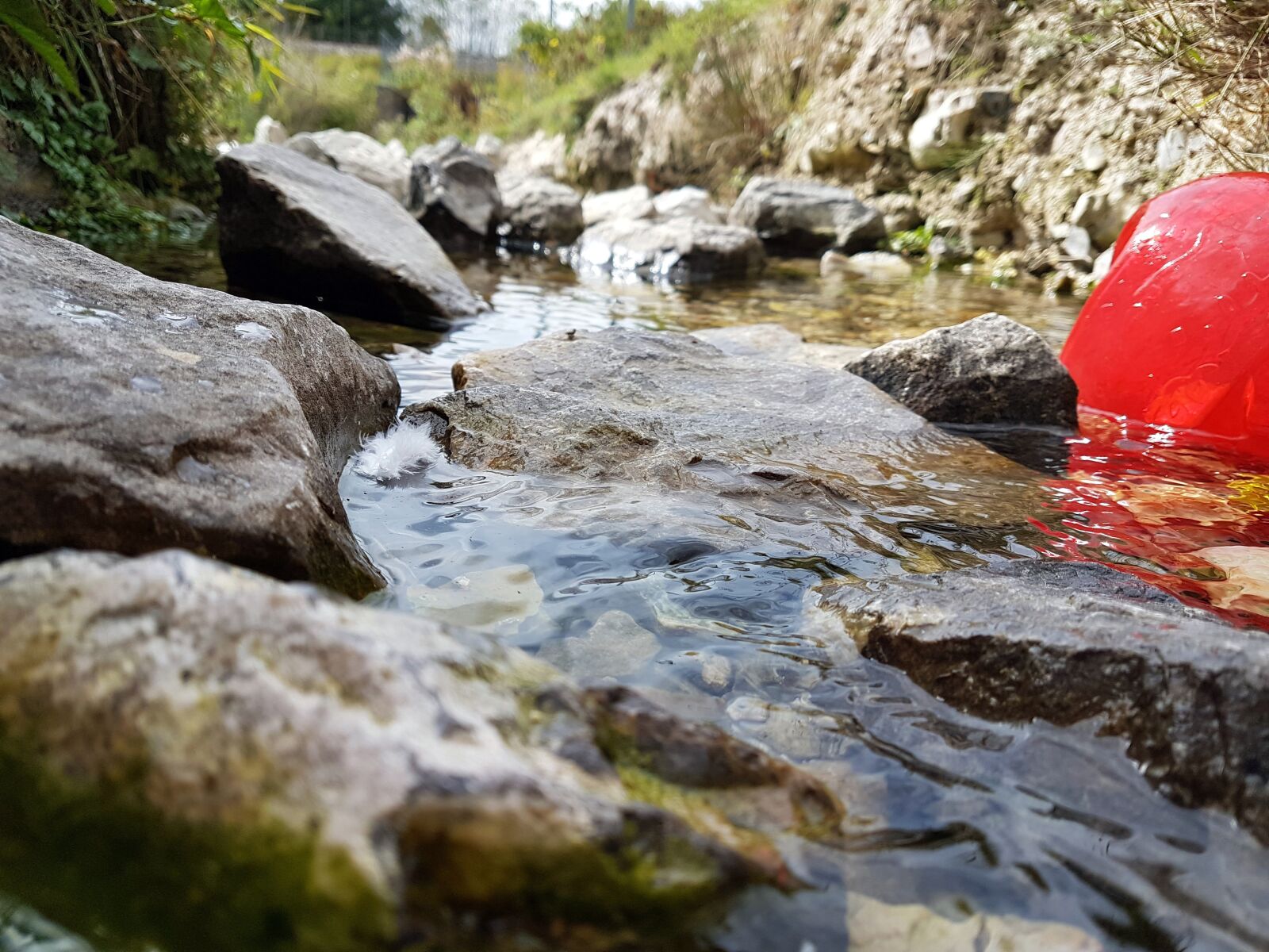 Samsung Galaxy S7 sample photo. Stream, rocks, water photography
