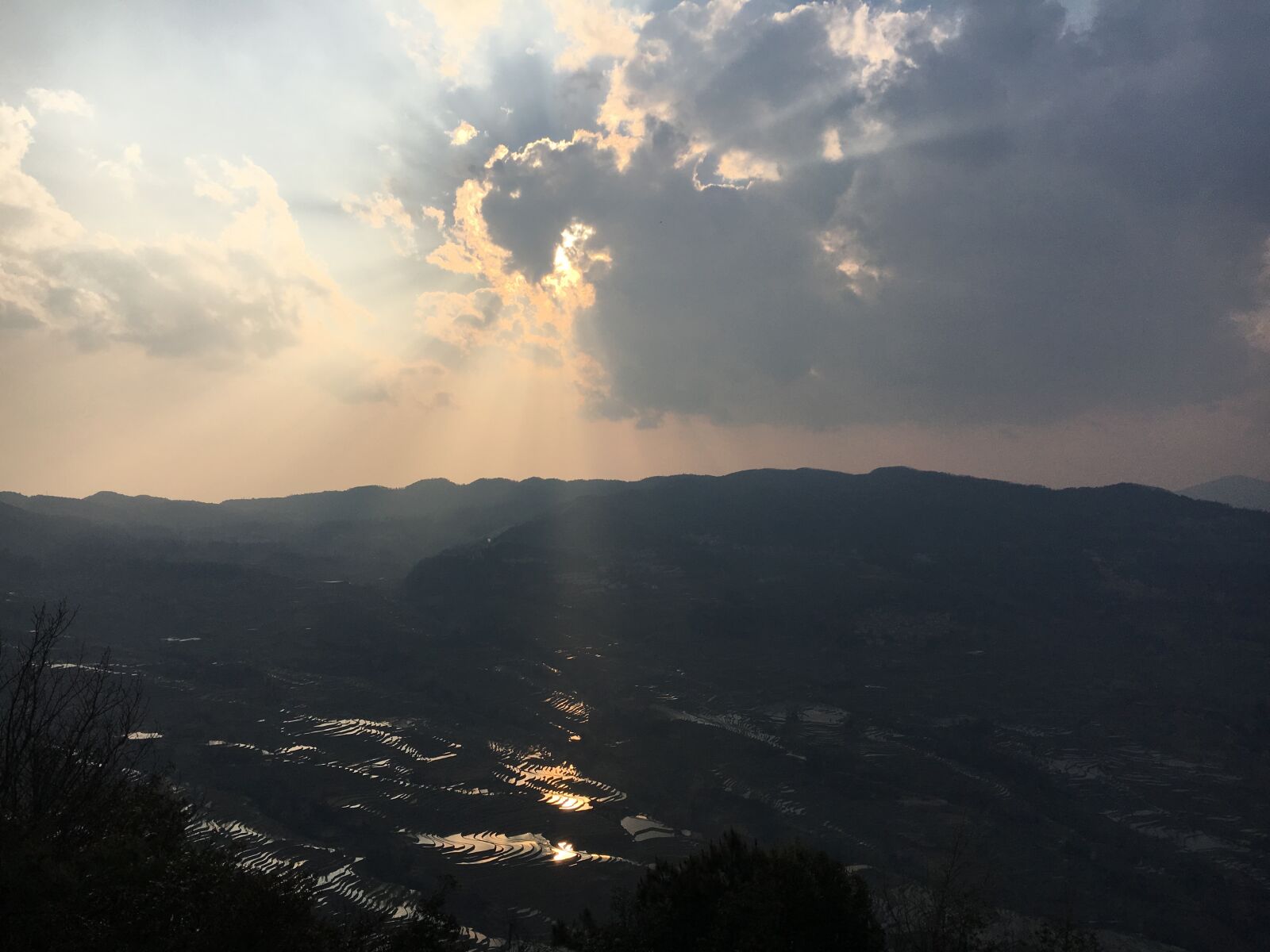 Apple iPhone 6s sample photo. Clouds skimming day, terrace photography