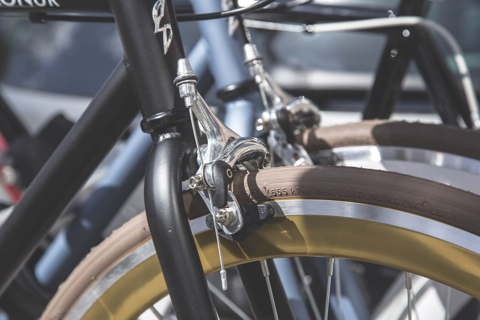 Canon EOS 6D + Canon EF 24-105mm F4L IS USM sample photo. Bike, brake, chrome photography