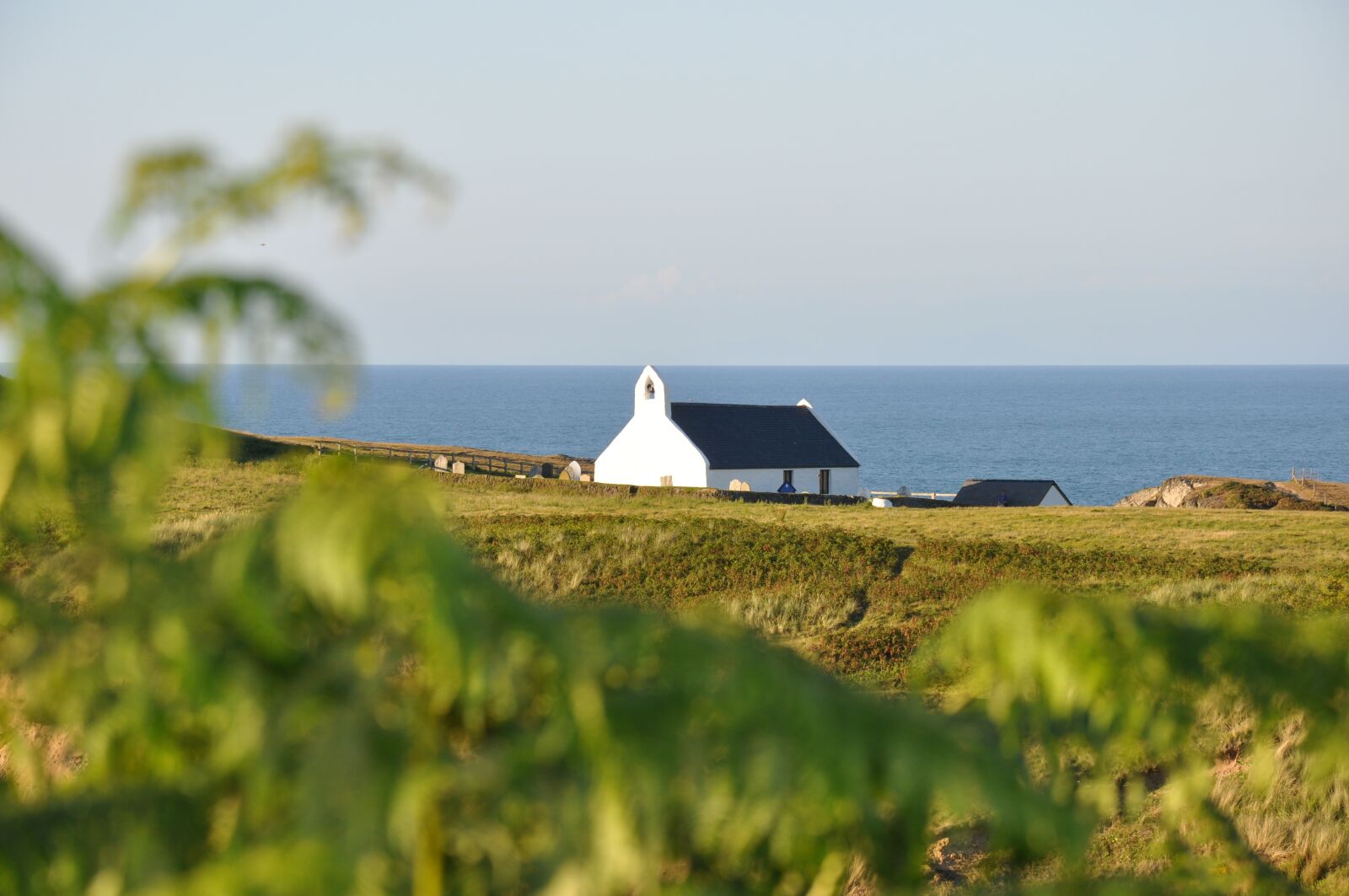 Nikon D90 sample photo. Mwnt church, cardigan, west photography