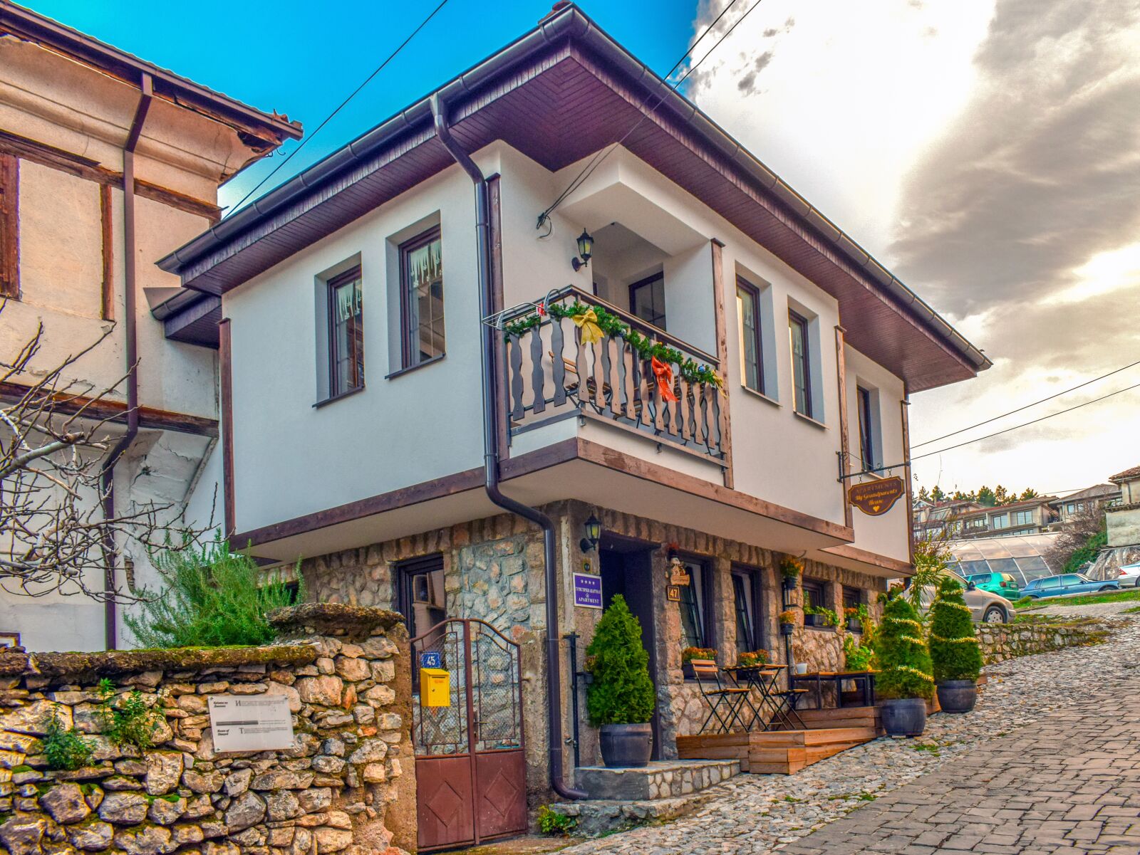 Nikon D3300 sample photo. Ohrid, north macedonia, house photography