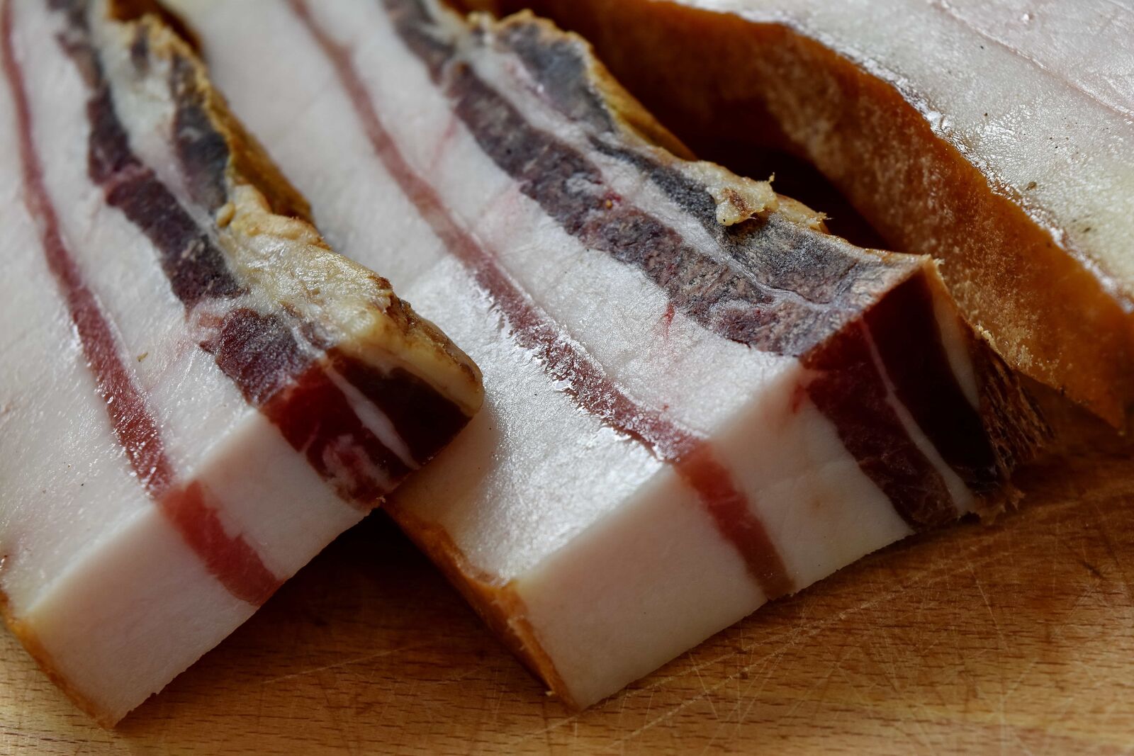 Nikon D5500 sample photo. Bacon, detail, fat, meet photography