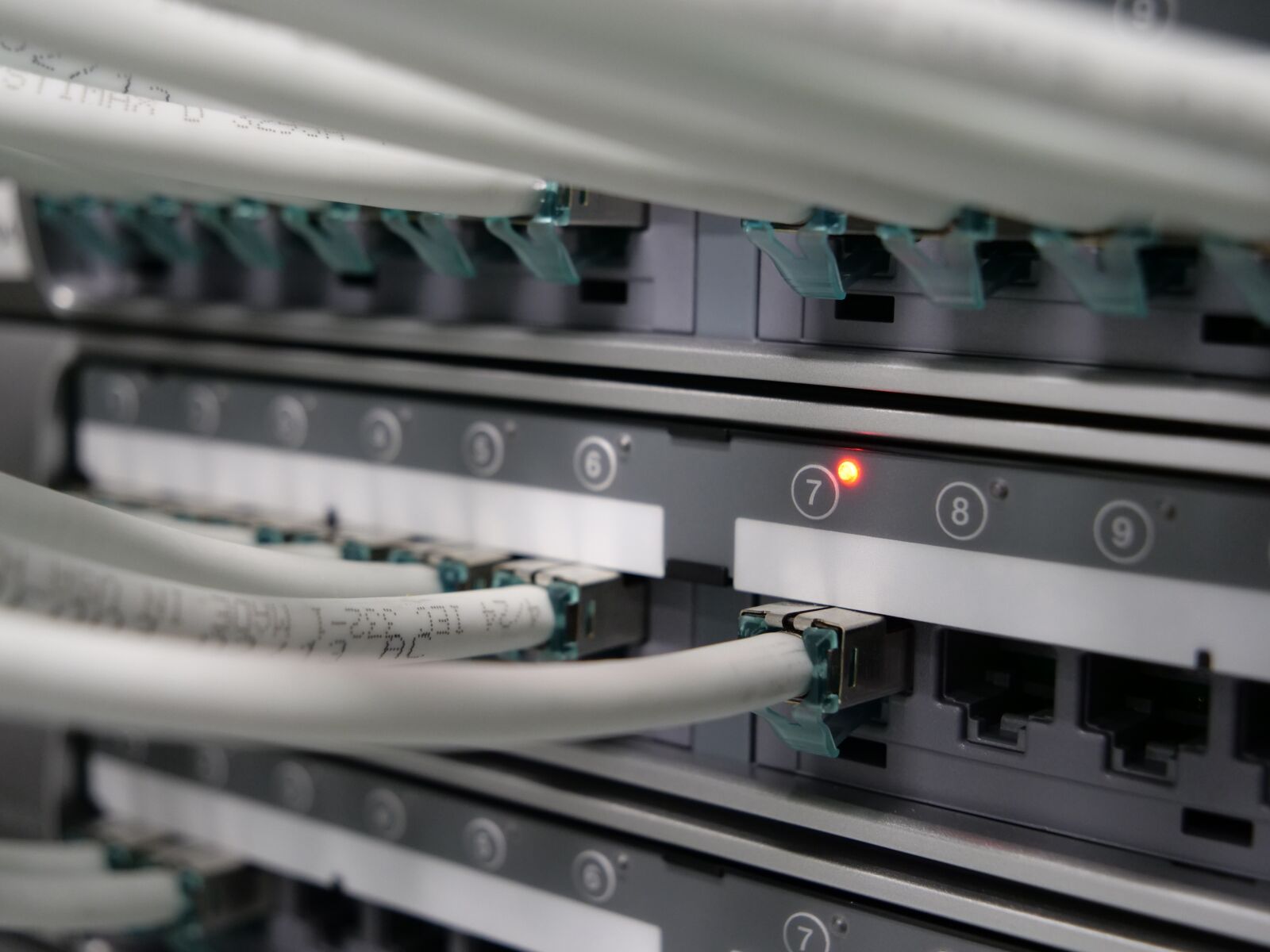 Panasonic Lumix DC-G9 sample photo. Patch panel, patch cable photography