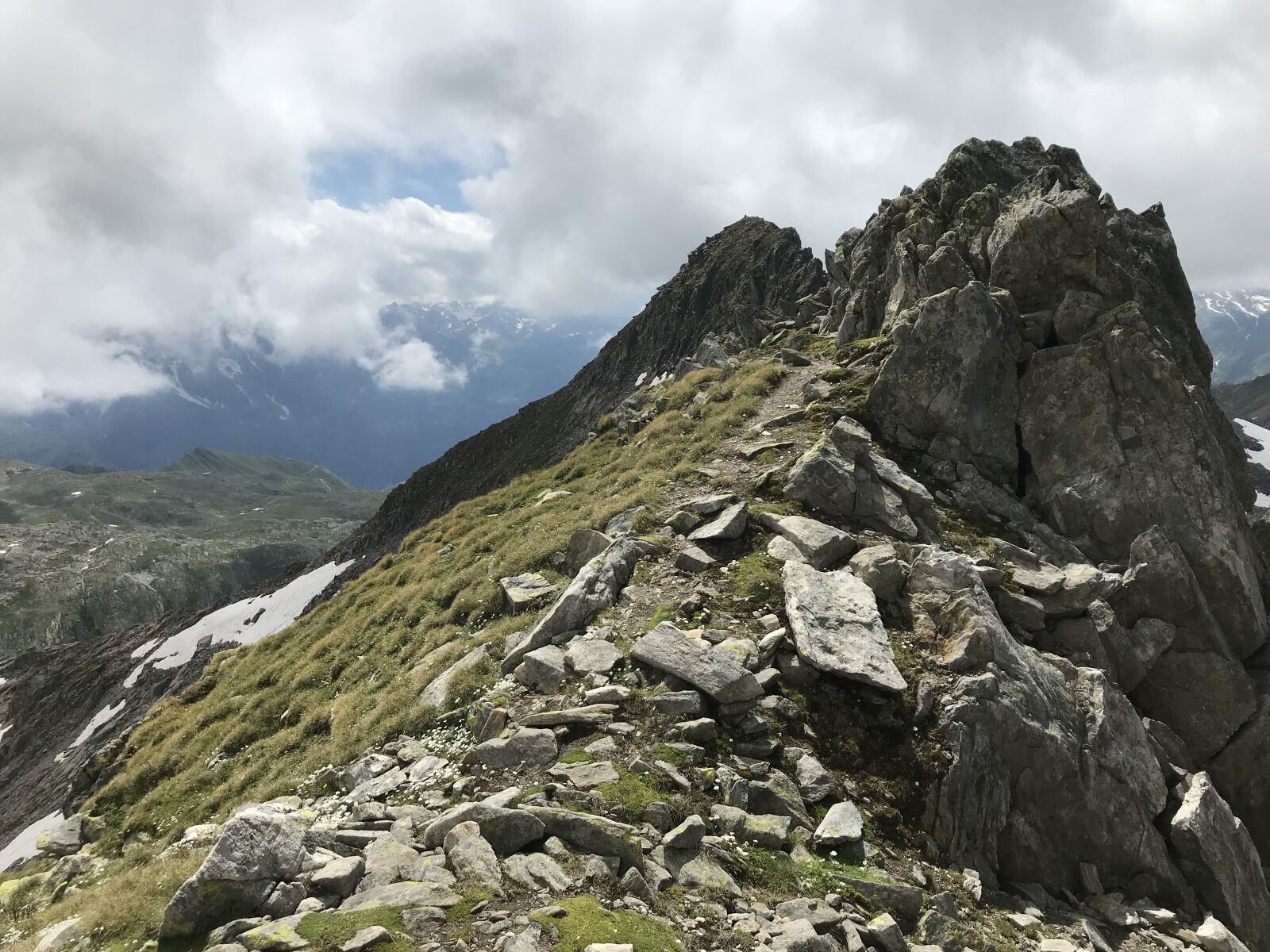 Apple iPhone 7 sample photo. Guspissattel, alpine route, alps photography