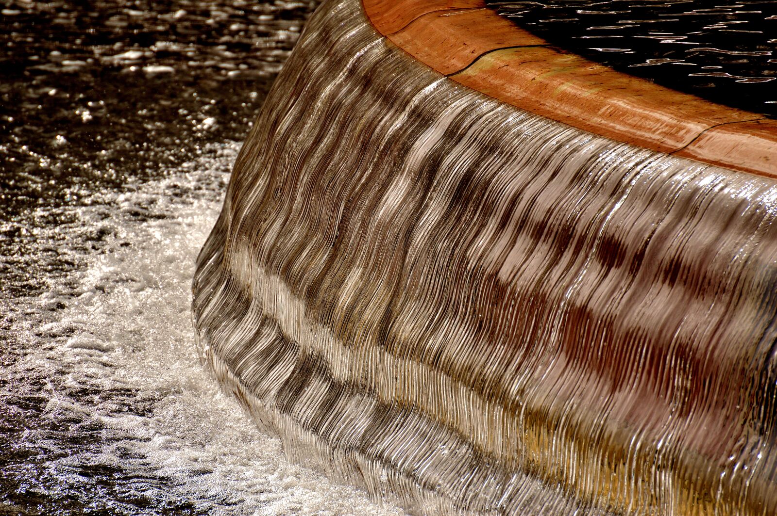Nikon D3200 sample photo. Fountain, water, water feature photography