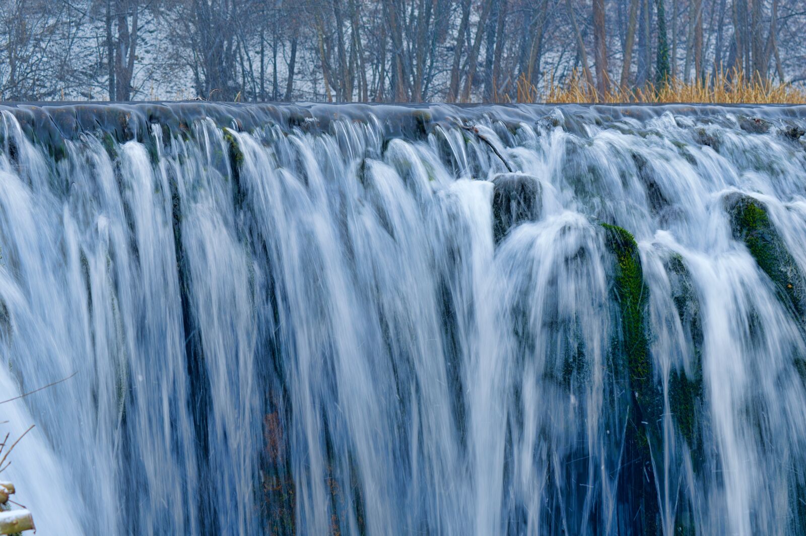 Nikon D3200 sample photo. Cascade, ice, water photography