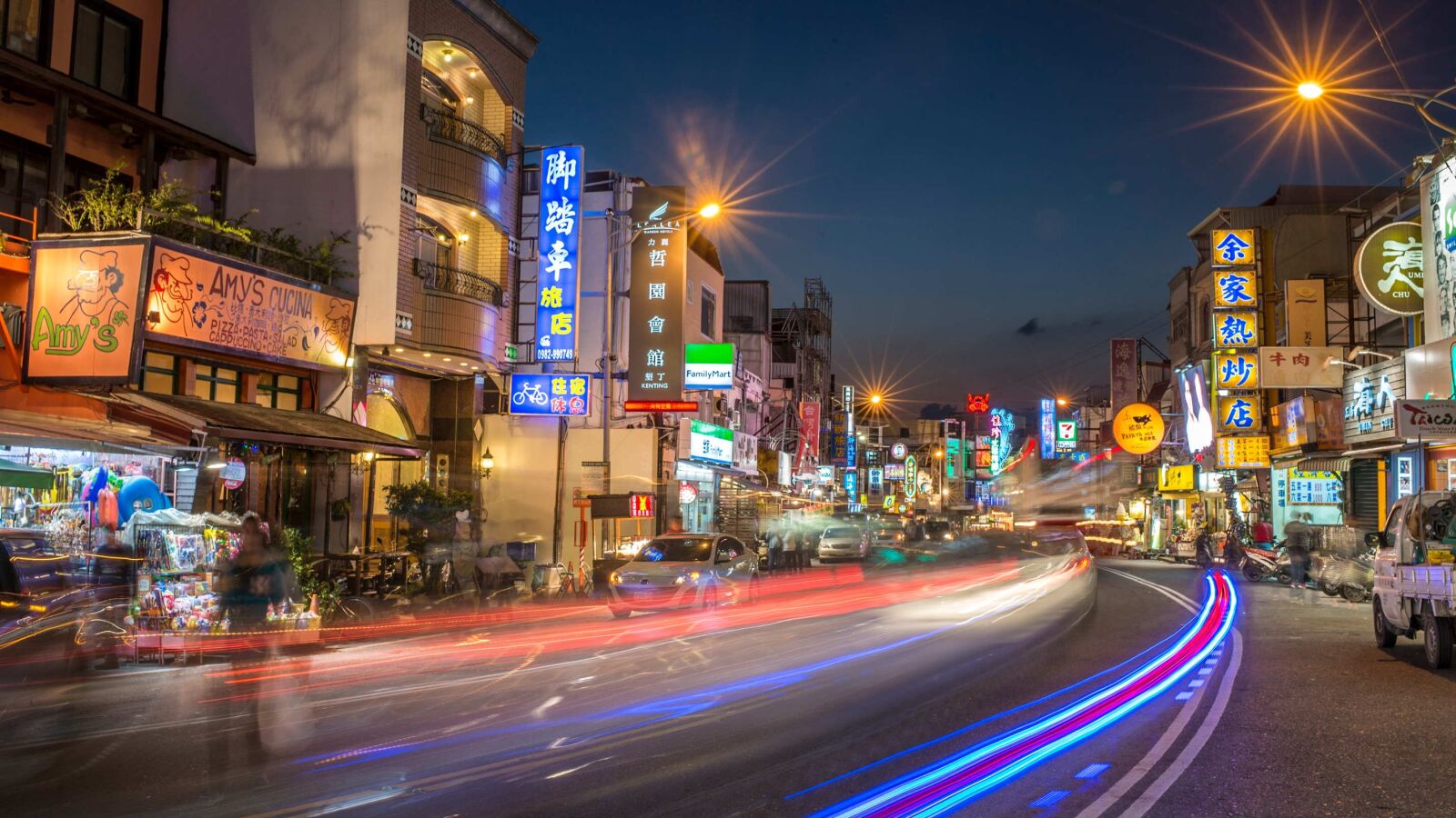 Nikon D4 sample photo. Taiwan, night view, taipei photography