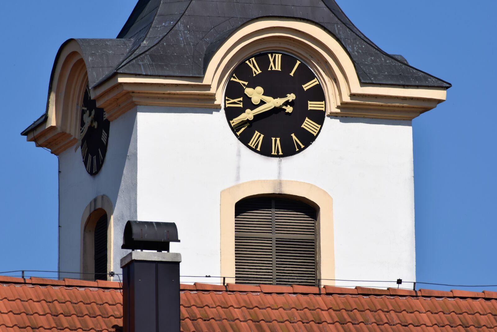 Nikon D3300 sample photo. Church clock, time, old photography