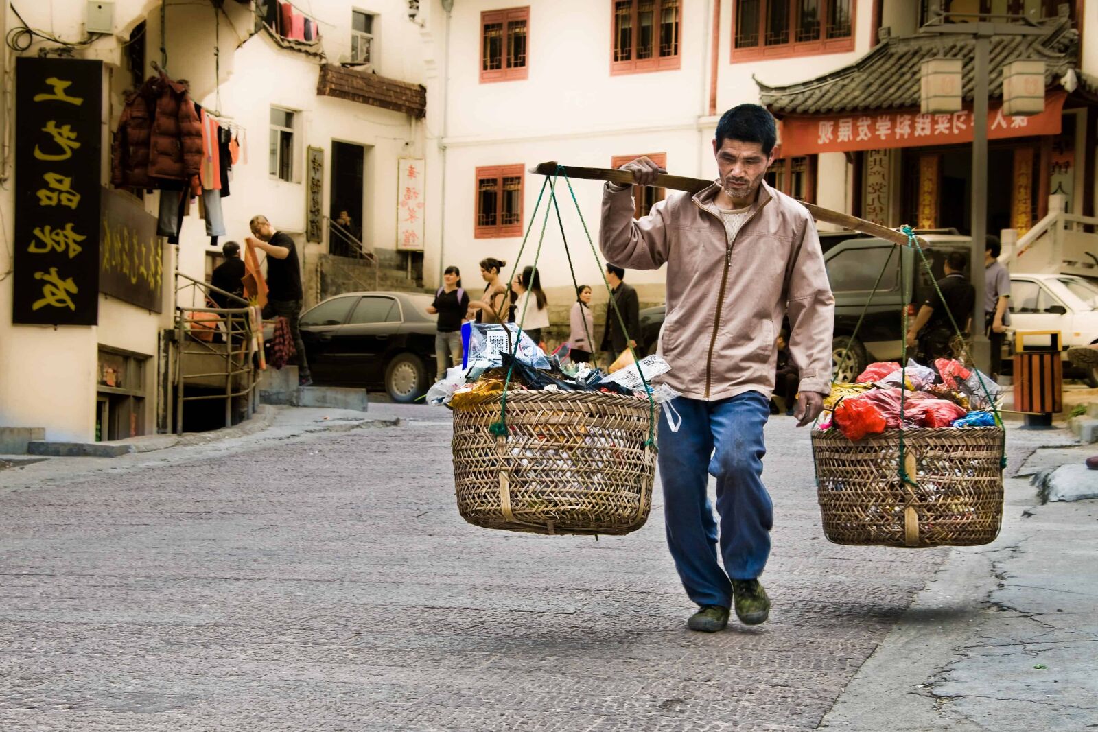 Nikon D300 sample photo. Man, people, street, market photography