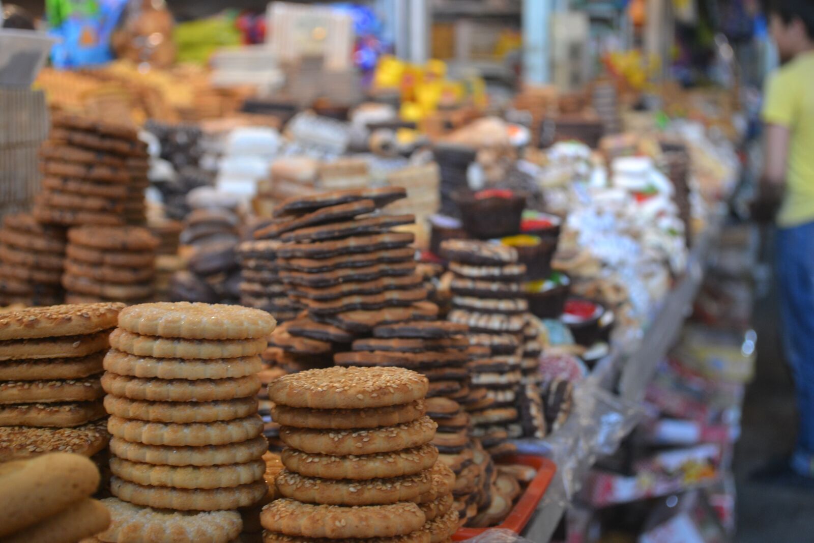 Nikon D3100 sample photo. Market, sale, food photography